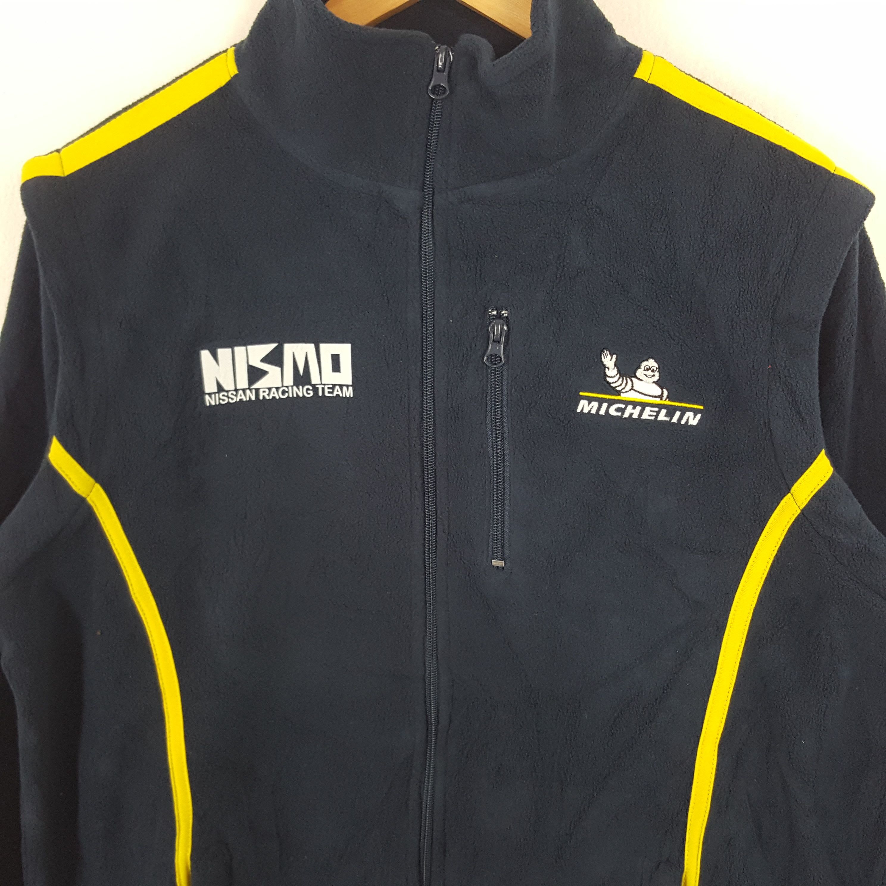 Japanese Brand × Vintage Vintage Michelin Nismo Nissan Racing Team Custom Art Jacket Size US L / EU 52-54 / 3 - 4 Thumbnail