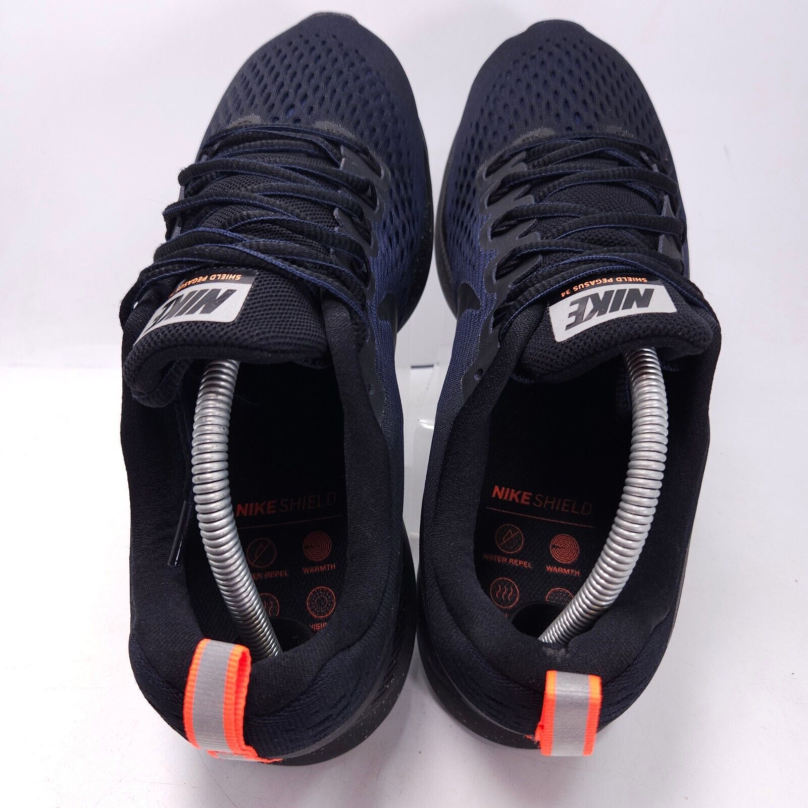 Nike Nike Air Shield Pegasus 34 Shoe Men Size 10 907327-001 Black Size US 10 / EU 43 - 4 Thumbnail