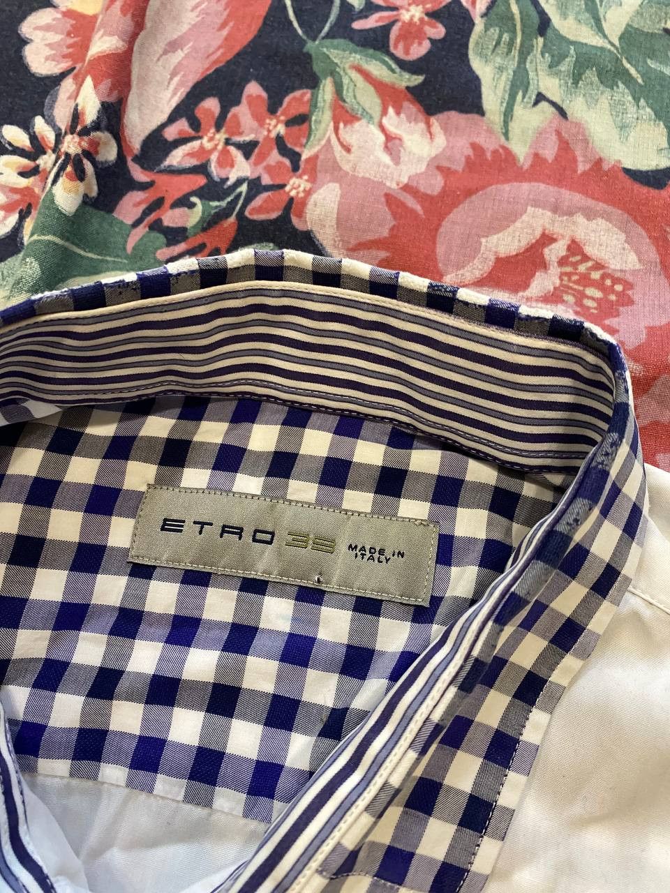 Etro White Shirt VINTAGE ETRO Y2K Size M Streetwear Size US M / EU 48-50 / 2 - 6 Thumbnail