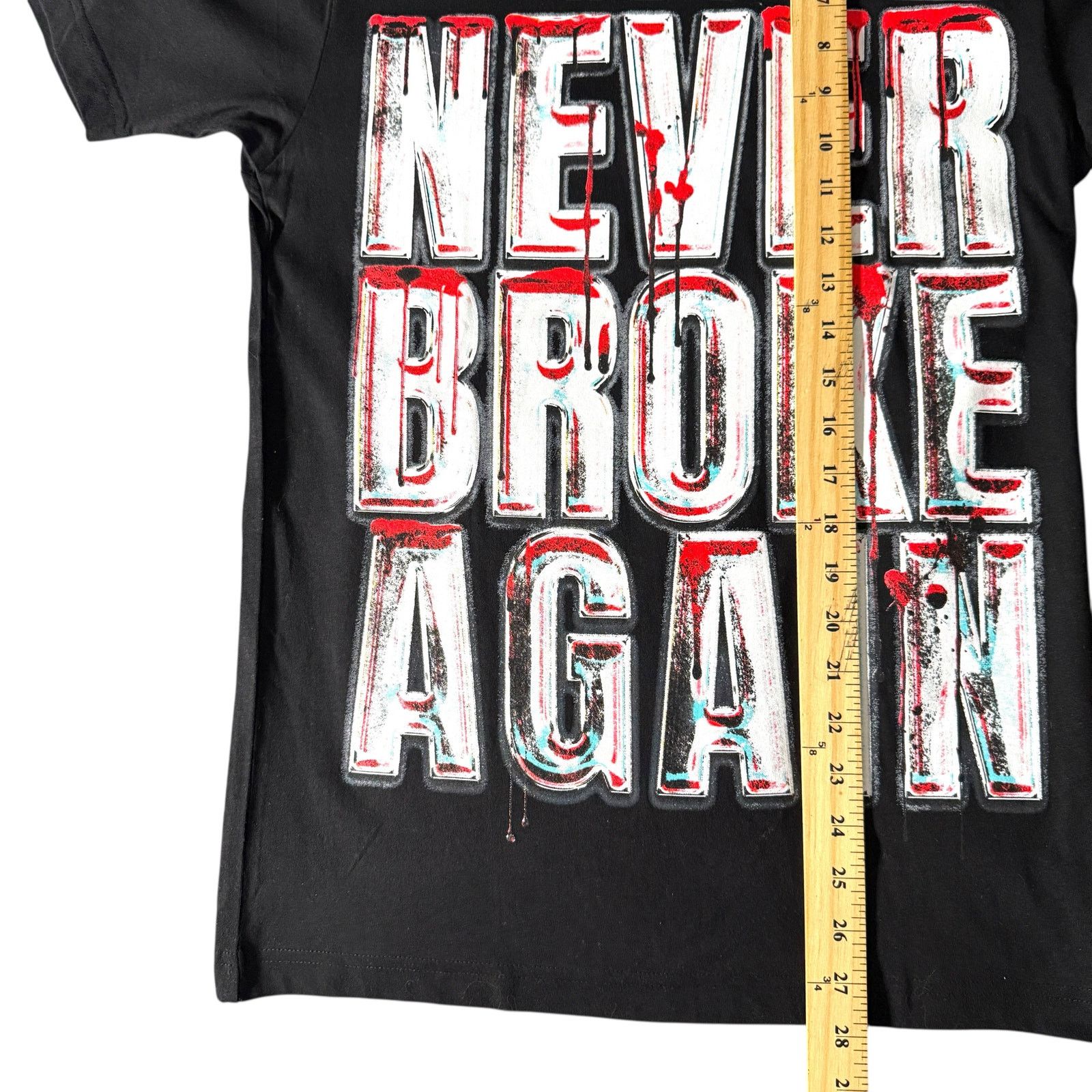 Other Never Broke Again Blood Dripped Logo T-shirt Mens L - Punk Size US S / EU 44-46 / 1 - 10 Thumbnail