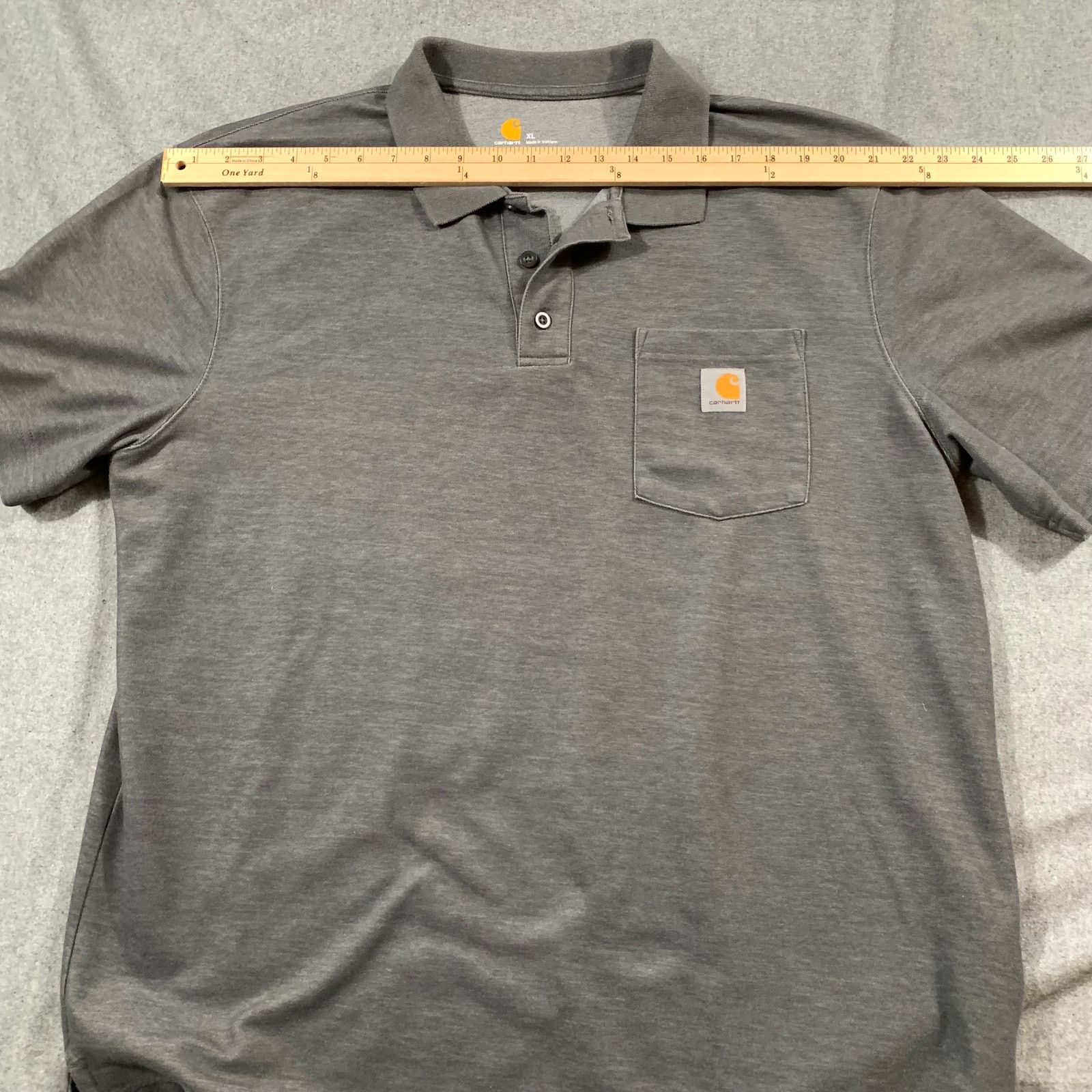 Carhartt Carhartt Shirt Adult Extra Large Gray Casual T Shirt Mens Size US XL / EU 56 / 4 - 6 Thumbnail