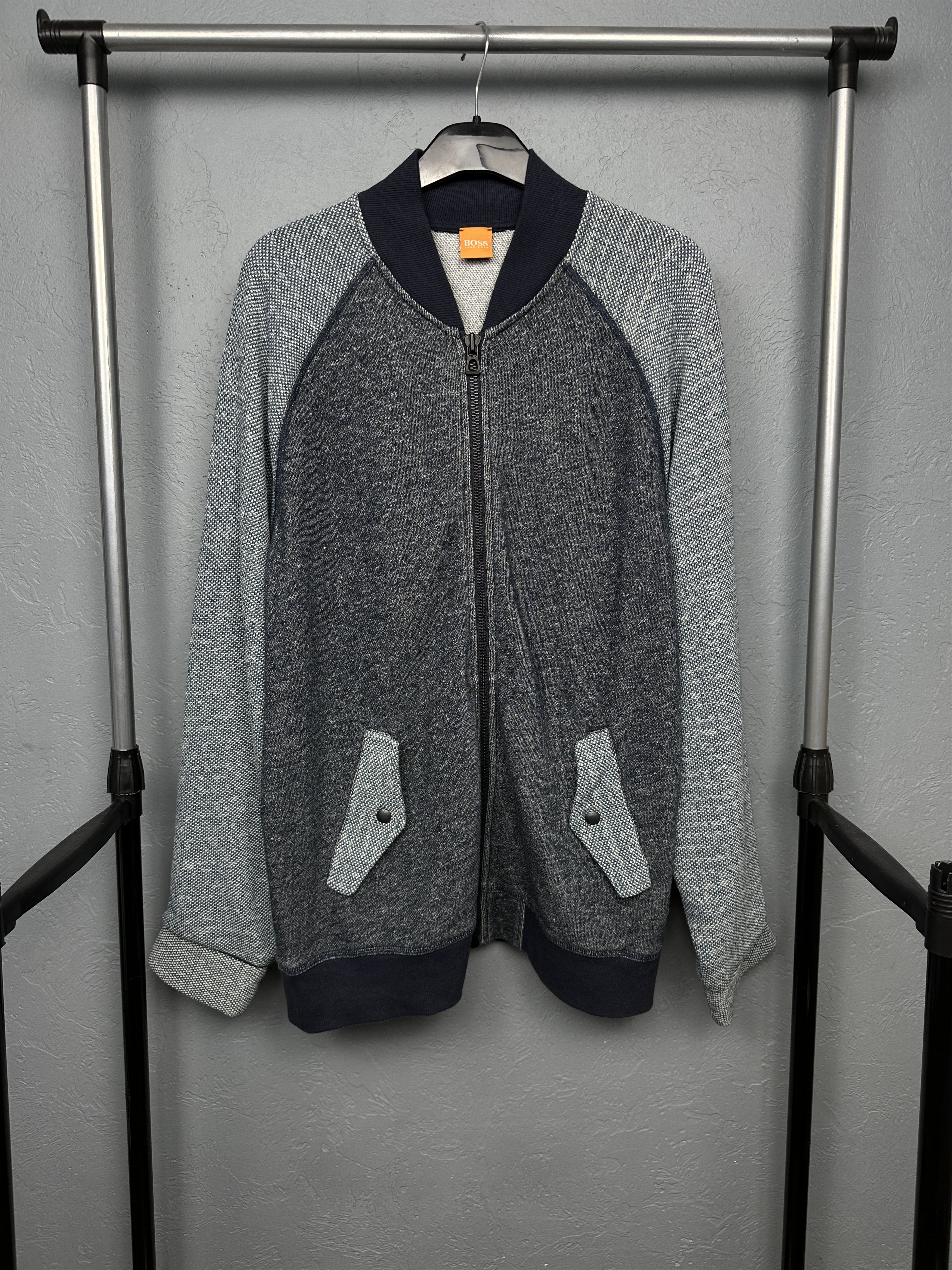 Hugo Boss Hugo Boss Orange Vintage Mens Knit Sweater Bomber Size US XL / EU 56 / 4 - 1 Thumbnail