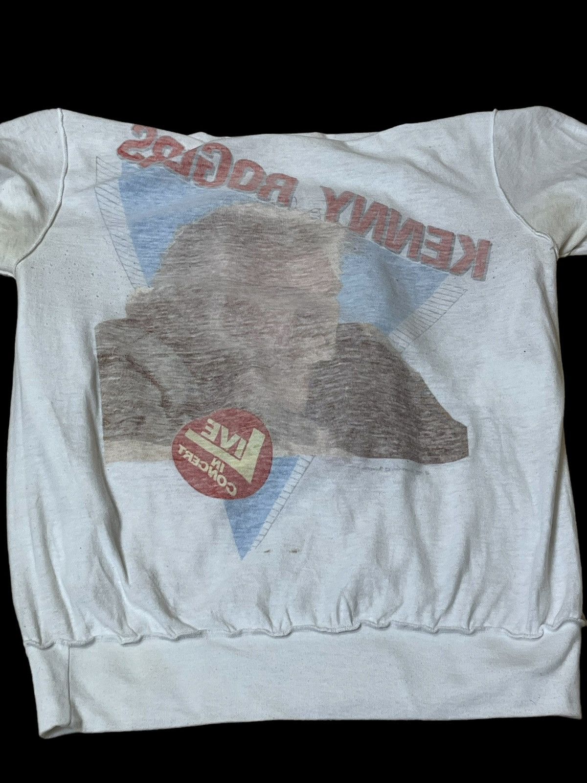 Band Tees RARE🔥VINTAGE 80s KENNY ROGERS TOUR 1985 PAPER THIN HOODIES Size US S / EU 44-46 / 1 - 6 Thumbnail