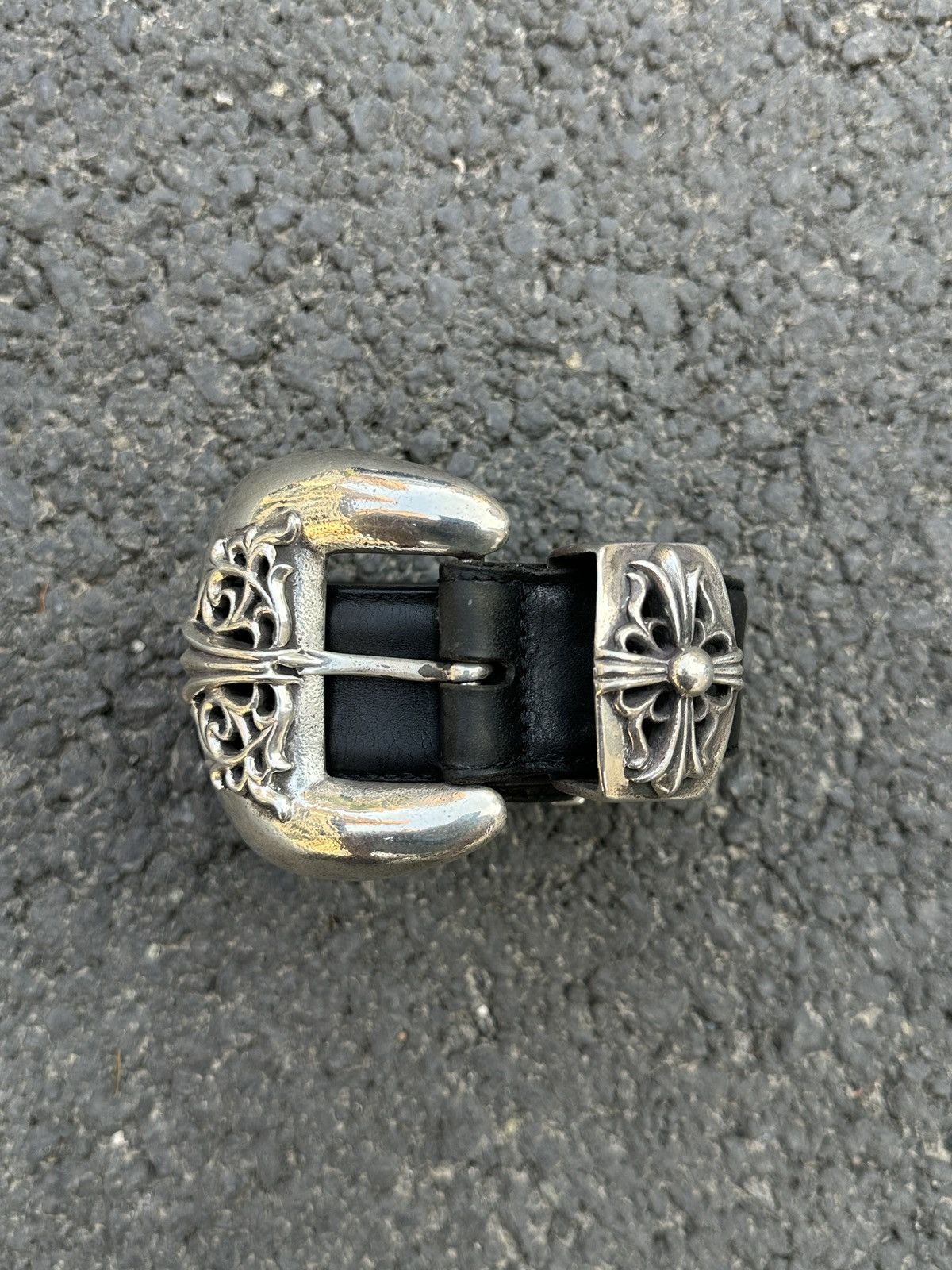 Vintage heart classic western belt