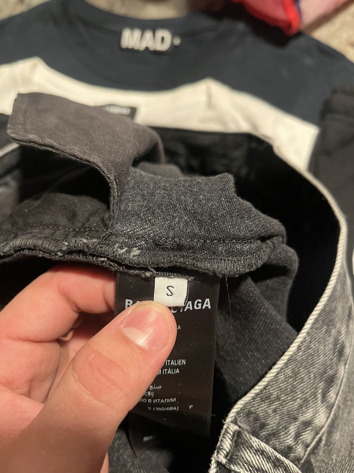 Balenciaga Balenciaga Lost Tape Denim Size US 33 - 8 Thumbnail