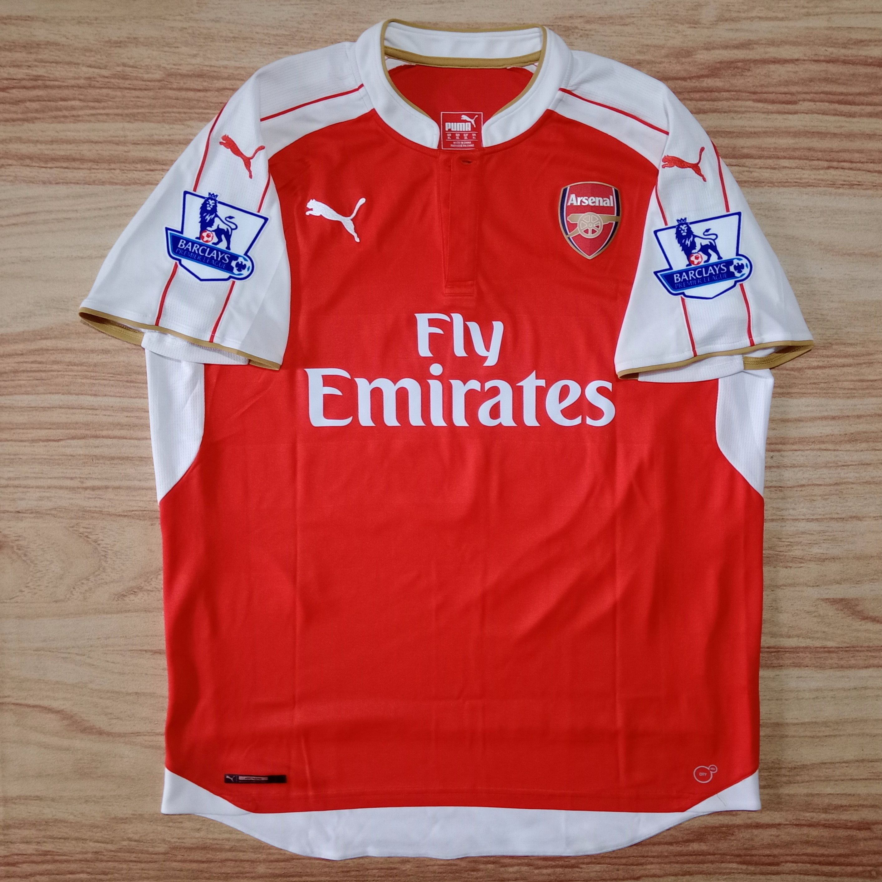 Puma Arsenal 2015-2016 Home Jersey Alexis Sanchez 17 Size US XL / EU 56 / 4 - 1 Thumbnail