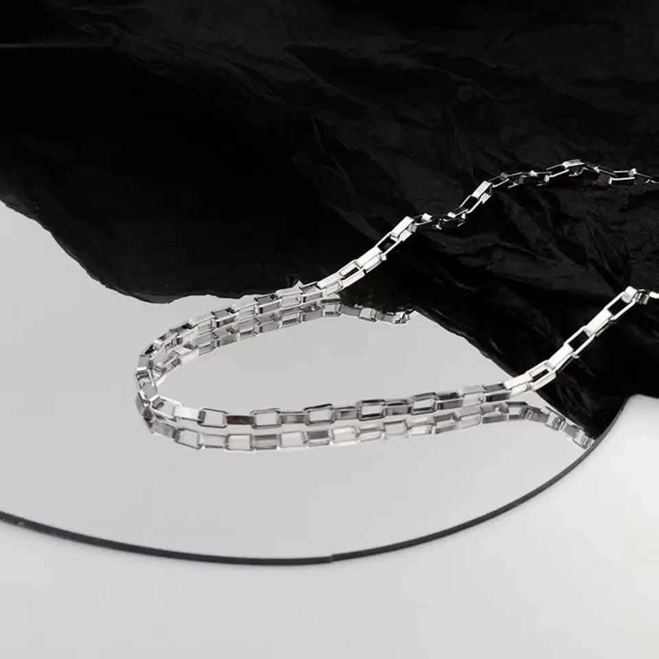 Jewelry Stainless Steel Chain Male Necklace Size ONE SIZE - 4 Thumbnail