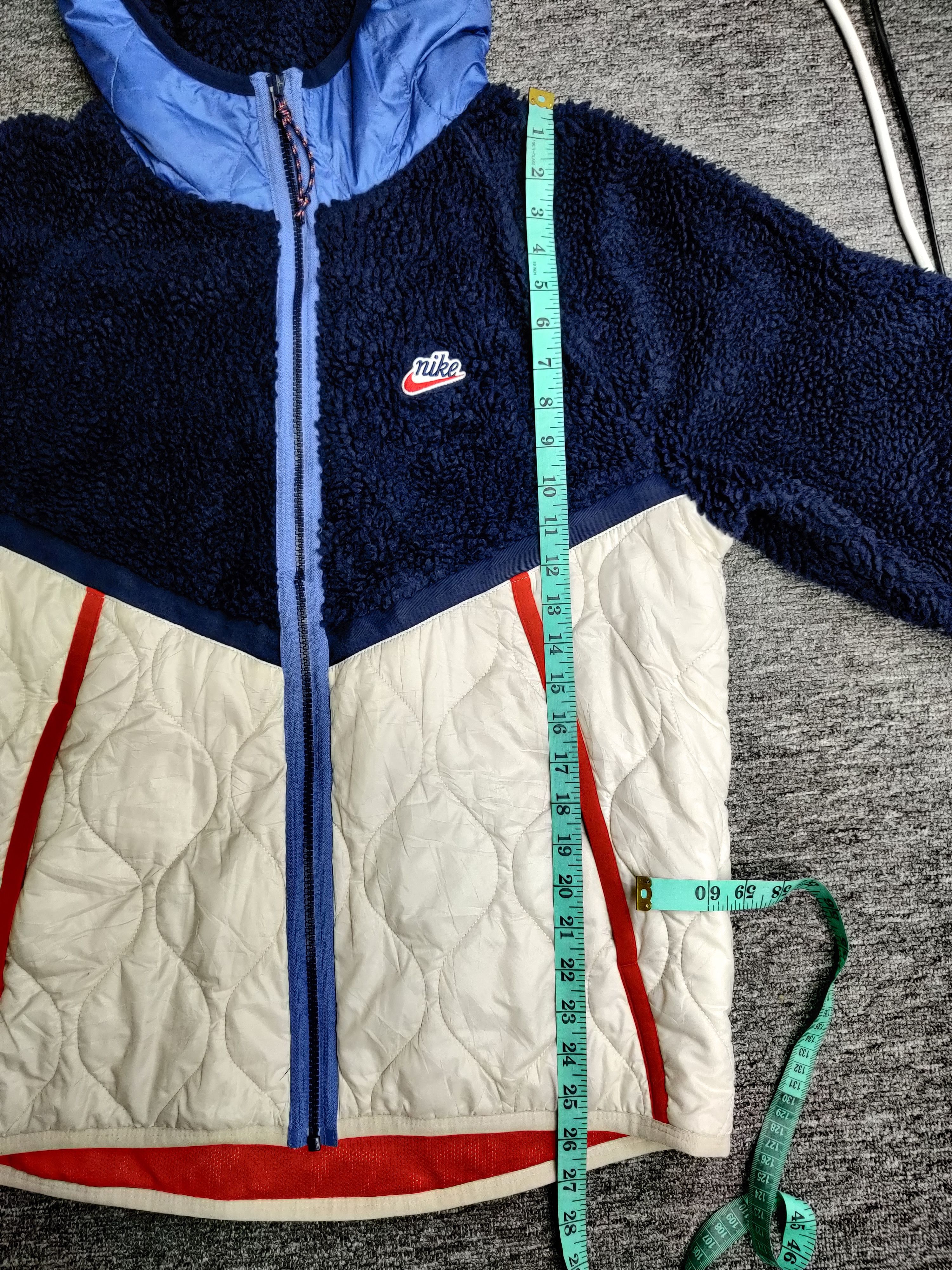 Nike Vintage Nike Sherpa Herritage Hoodie Jacket Size US M / EU 48-50 / 2 - 18 Thumbnail