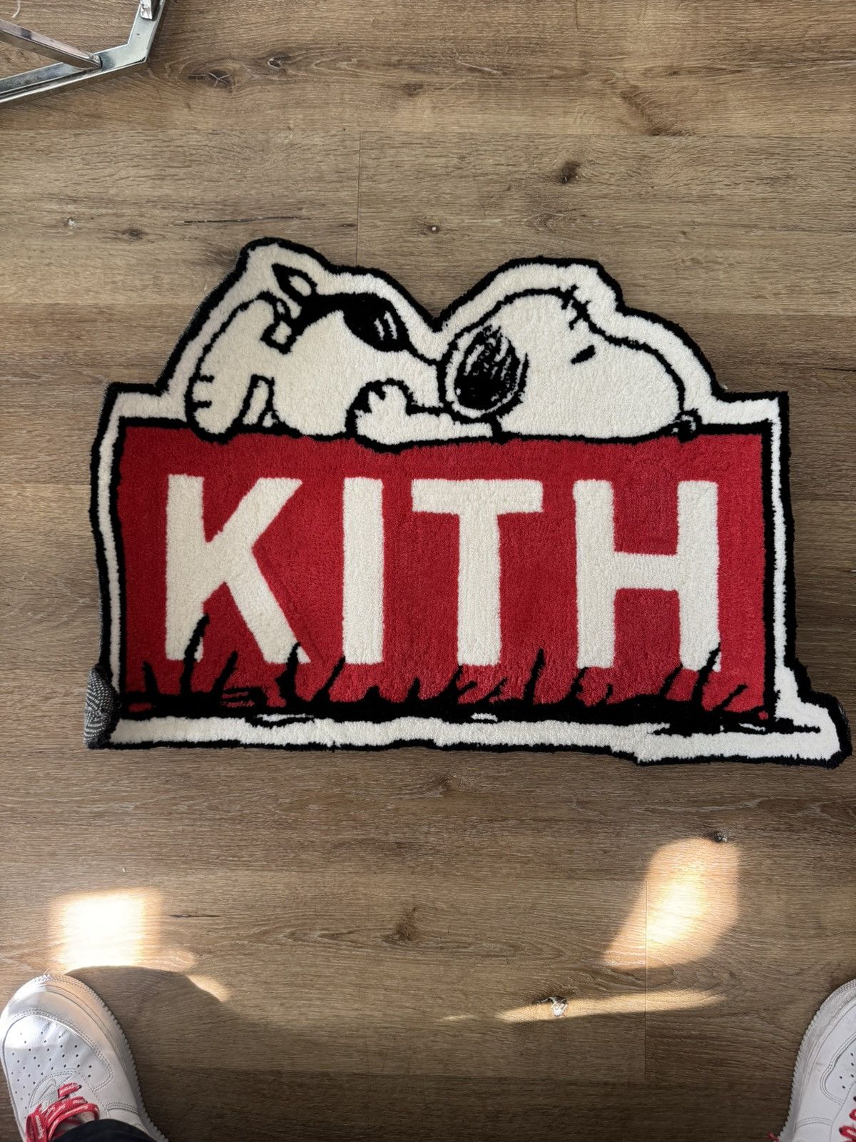 Kith Kith x Peanuts Classic Logo Area Rug | Grailed