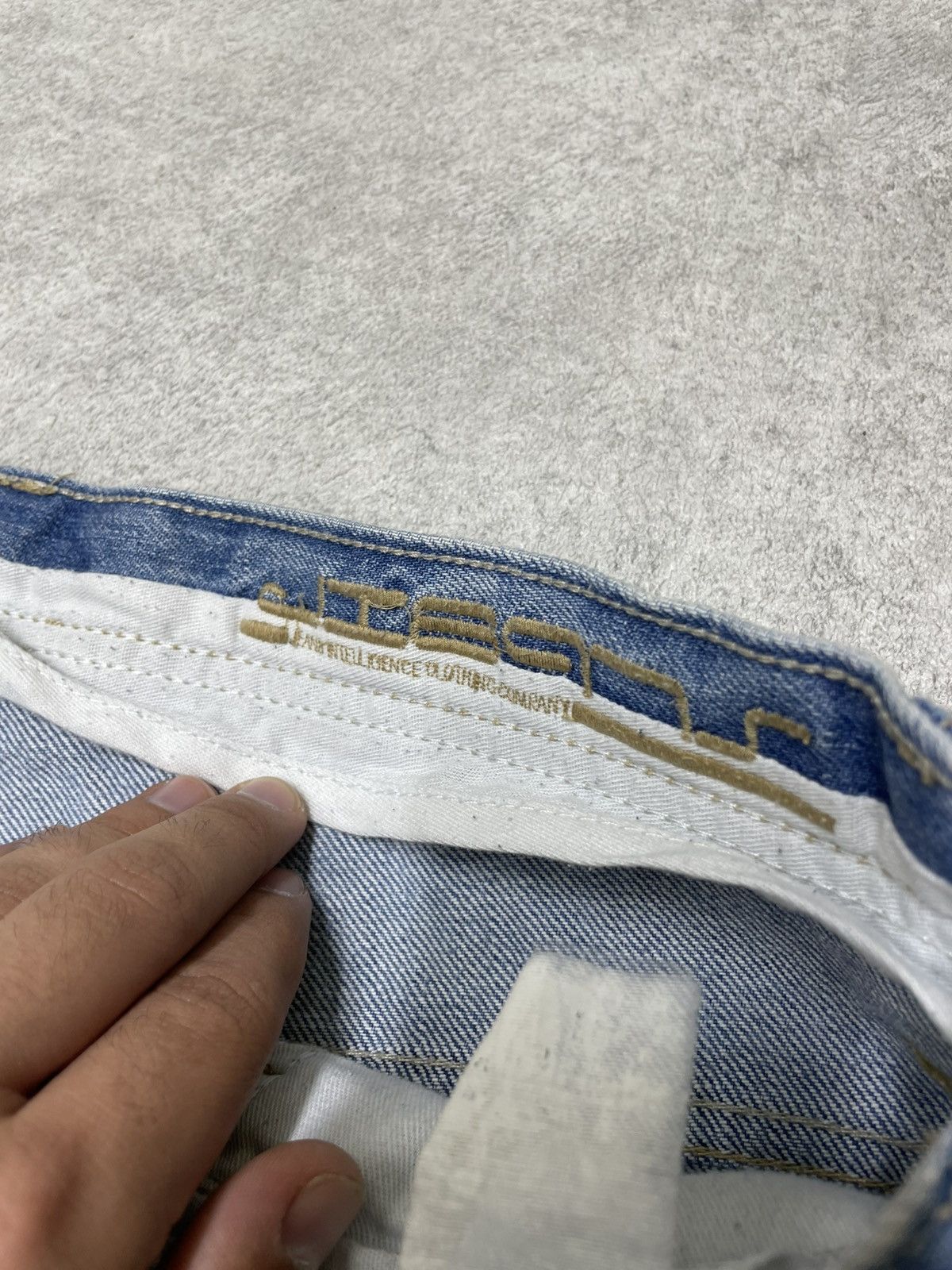 If Six Was Nine × Japanese Brand × Le Grande Bleu (L.G.B.) Flared Denim Jeans – LGB / If Six Was Nine Energy Size US 32 / EU 48 - 8 Thumbnail