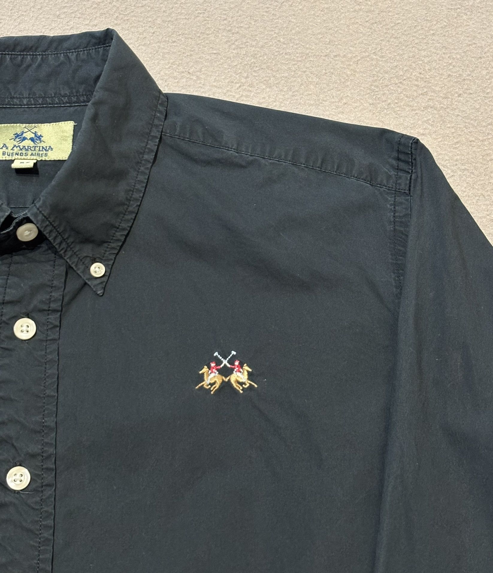 La Martina LA Martina Black shirt Medium Size US M / EU 48-50 / 2 - 6 Thumbnail