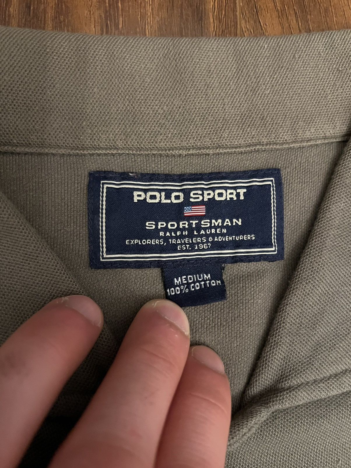 Polo Ralph Lauren Archive OG Polo Sport Sportsman Long-sleeve Knit Polo Size US M / EU 48-50 / 2 - 7 Thumbnail