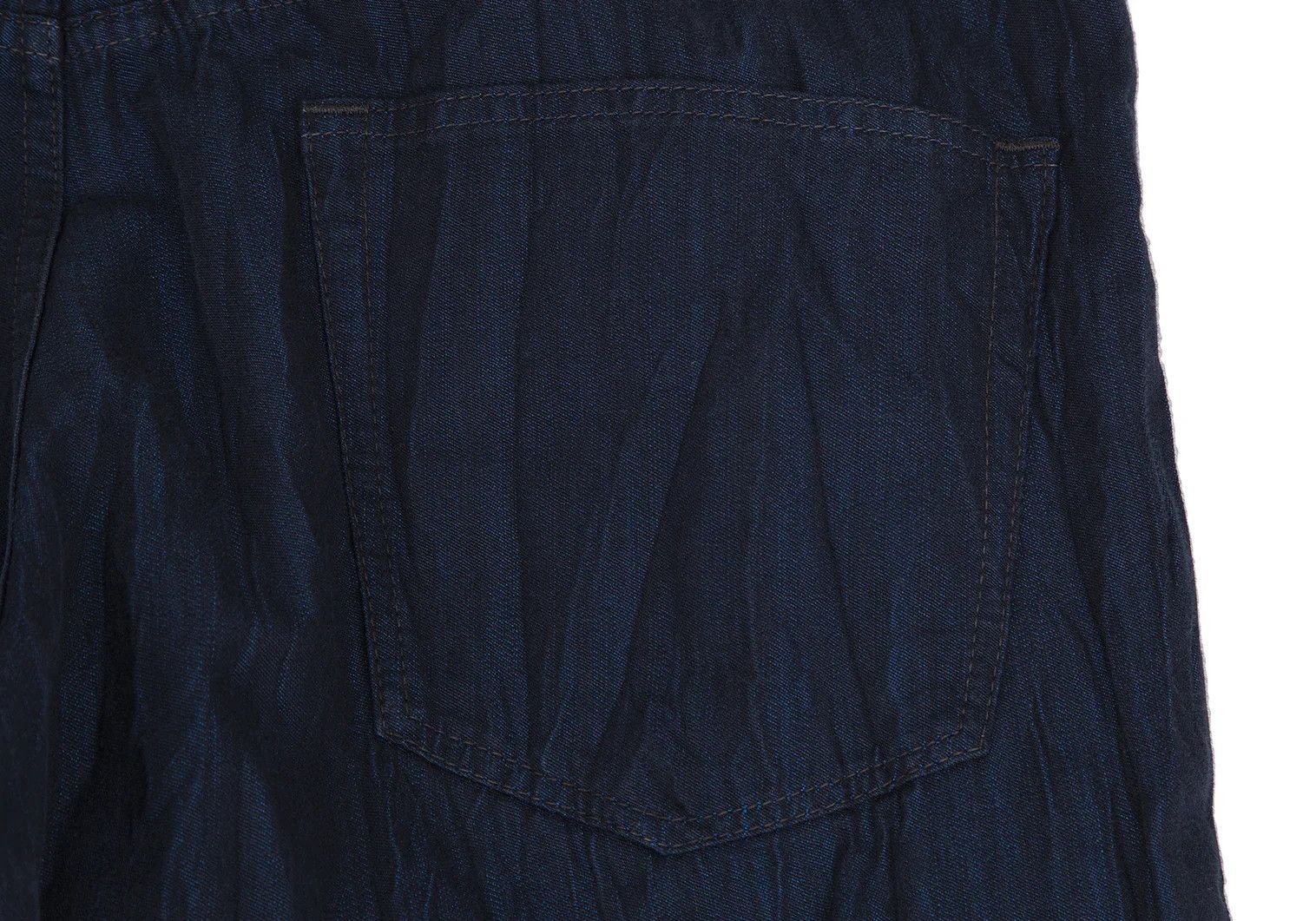 Issey Miyake A-POC INSIDE Flower Jacquard Pleated Pants Dark Blue 35 Size US 35 - 15 Thumbnail