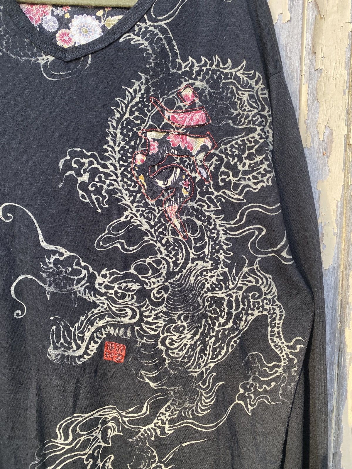 Vintage Vintage karakuri tamashi dragon crewneck long sleeve Size US L / EU 52-54 / 3 - 12 Thumbnail