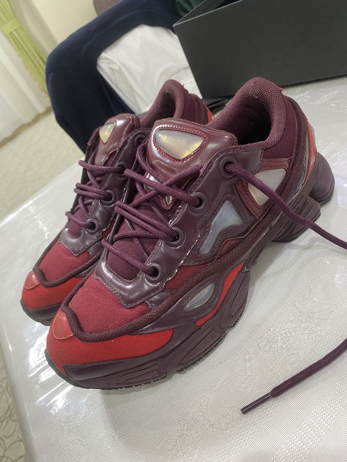 NOT FOR RAF SIMONS RED BURGUNDY