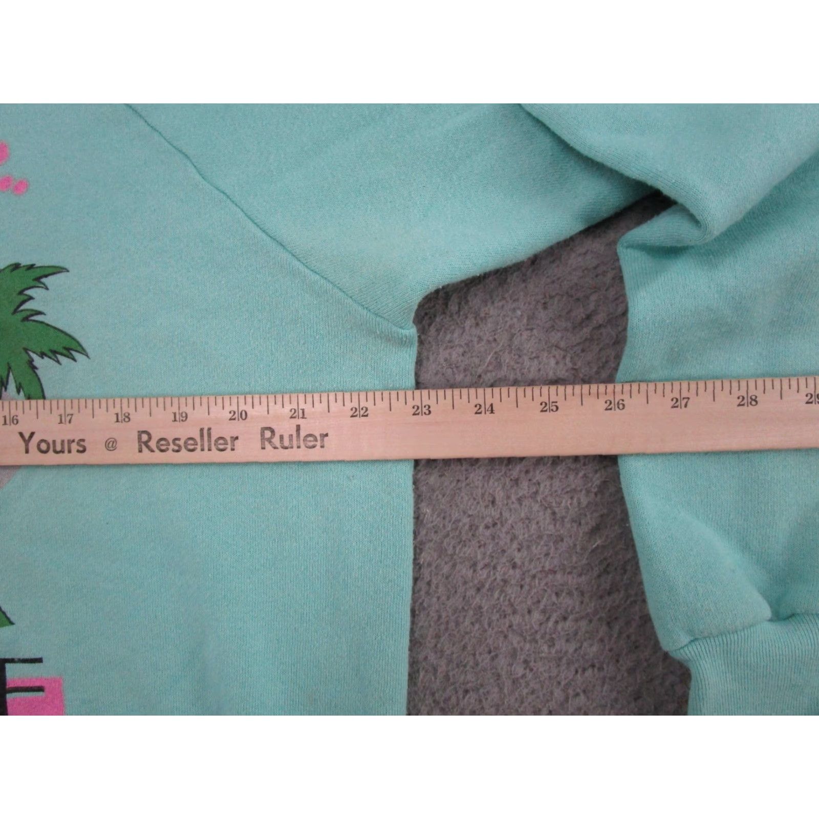 Fruit Of The Loom VINTAGE Eat Cheese or Die Miami Vice Raglan Sleeve Sweatshirt SZ XL Read Size US XL / EU 56 / 4 - 7 Thumbnail