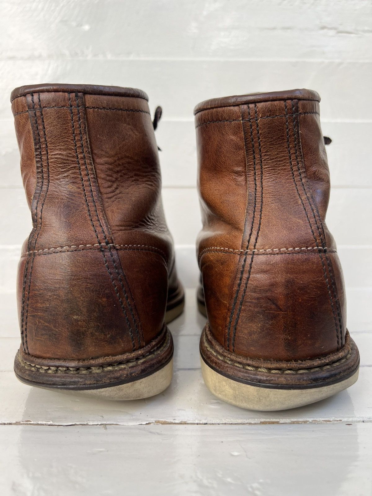 Red Wing Red Wing Heritage 1907 Men's Moc Boots Copper Rough & Tough Size US 8 / EU 41 - 8 Thumbnail
