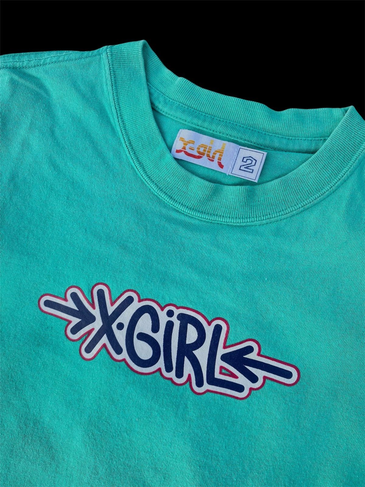 Japanese Brand × Vintage Steal🔥Vintage T-shirt X-Girl Skate Tee🔥Steals Size US M / EU 48-50 / 2 - 6 Thumbnail