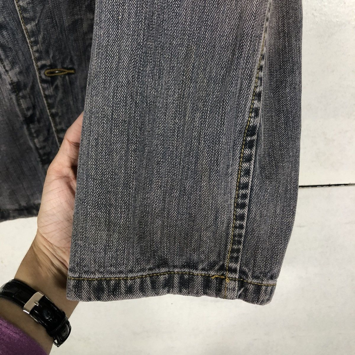 Japanese Brand 📌VINTAGE CHORE WORK DENIM JACKET JAPAN ISSEY MIYAKE Size US L / EU 52-54 / 3 - 16 Thumbnail