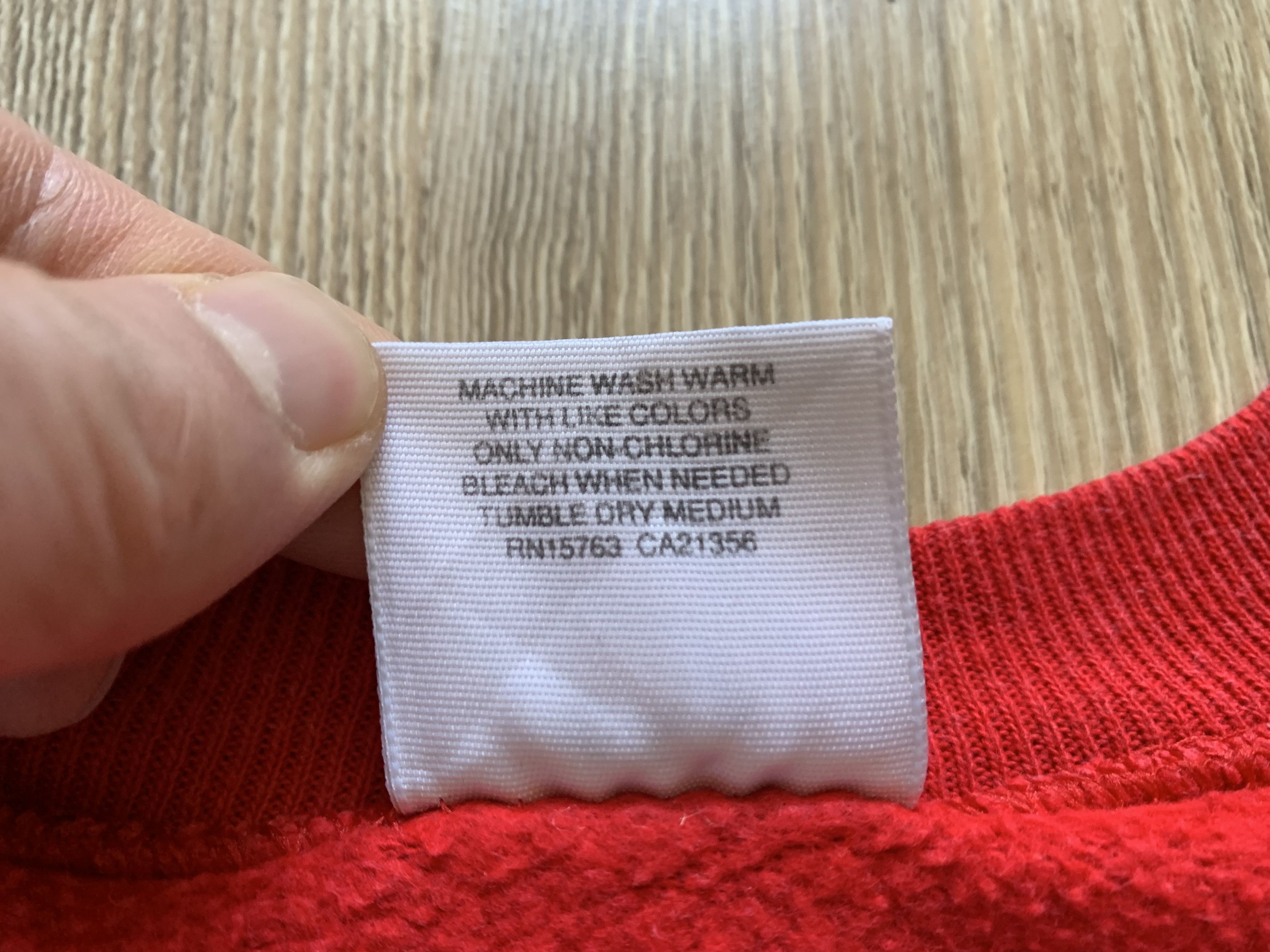 Hanes × Vintage Hanes Vintage Bah Humbug Embroidered Crewneck Sweatshirt Size US L / EU 52-54 / 3 - 8 Thumbnail
