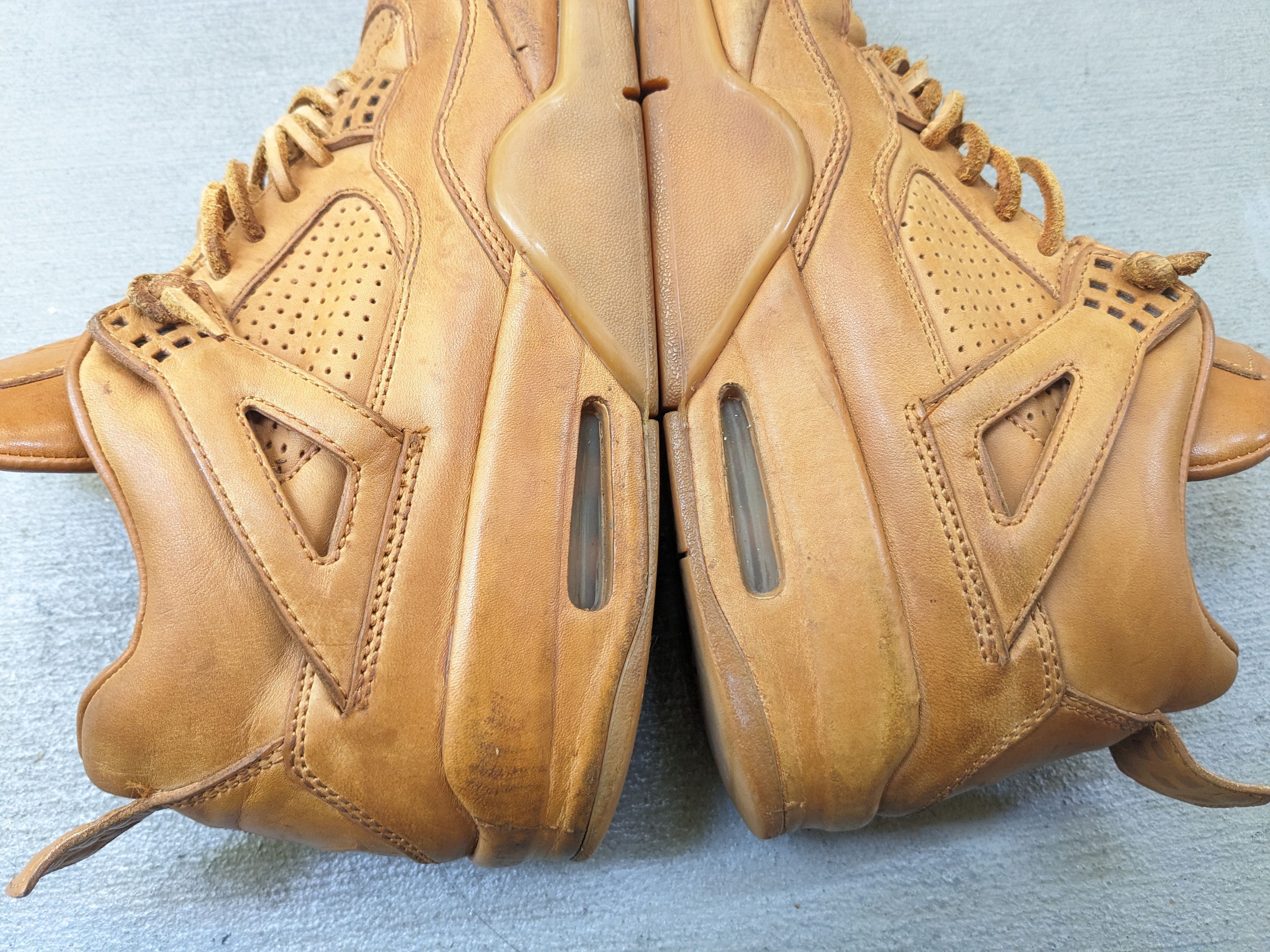 Jordan Brand Nike Air Jordan 4 Premium Pinnacle 9.5 Wheat 819139-205 Size US 9.5 / EU 42-43 - 10 Thumbnail