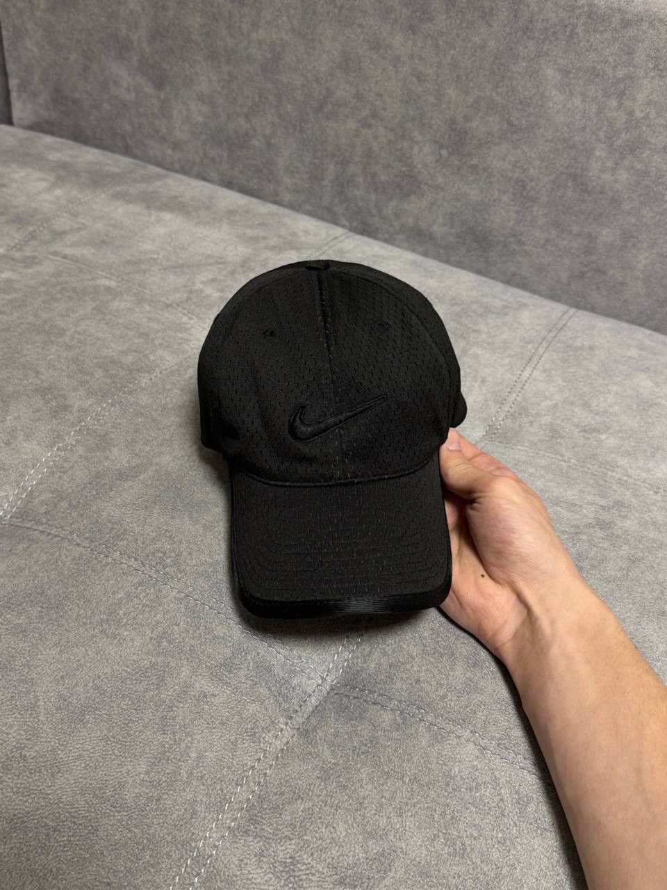 Nike Vintage Nike swoosh black Y2K retro cap hat Size ONE SIZE - 2 Thumbnail
