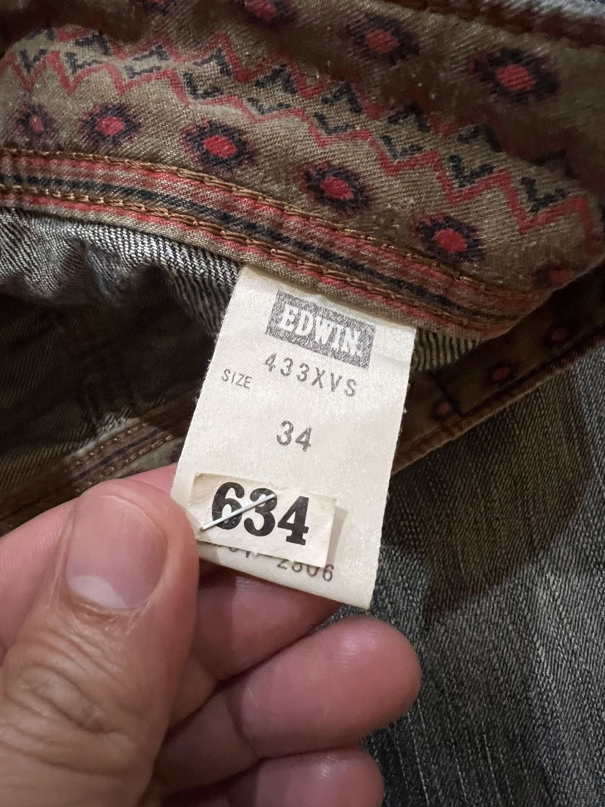 Edwin EDWIN EXCLUSIVE VINTAGE XV DISTRESSED BUSH PANTS JEANS Size US 36 / EU 52 - 22 Thumbnail