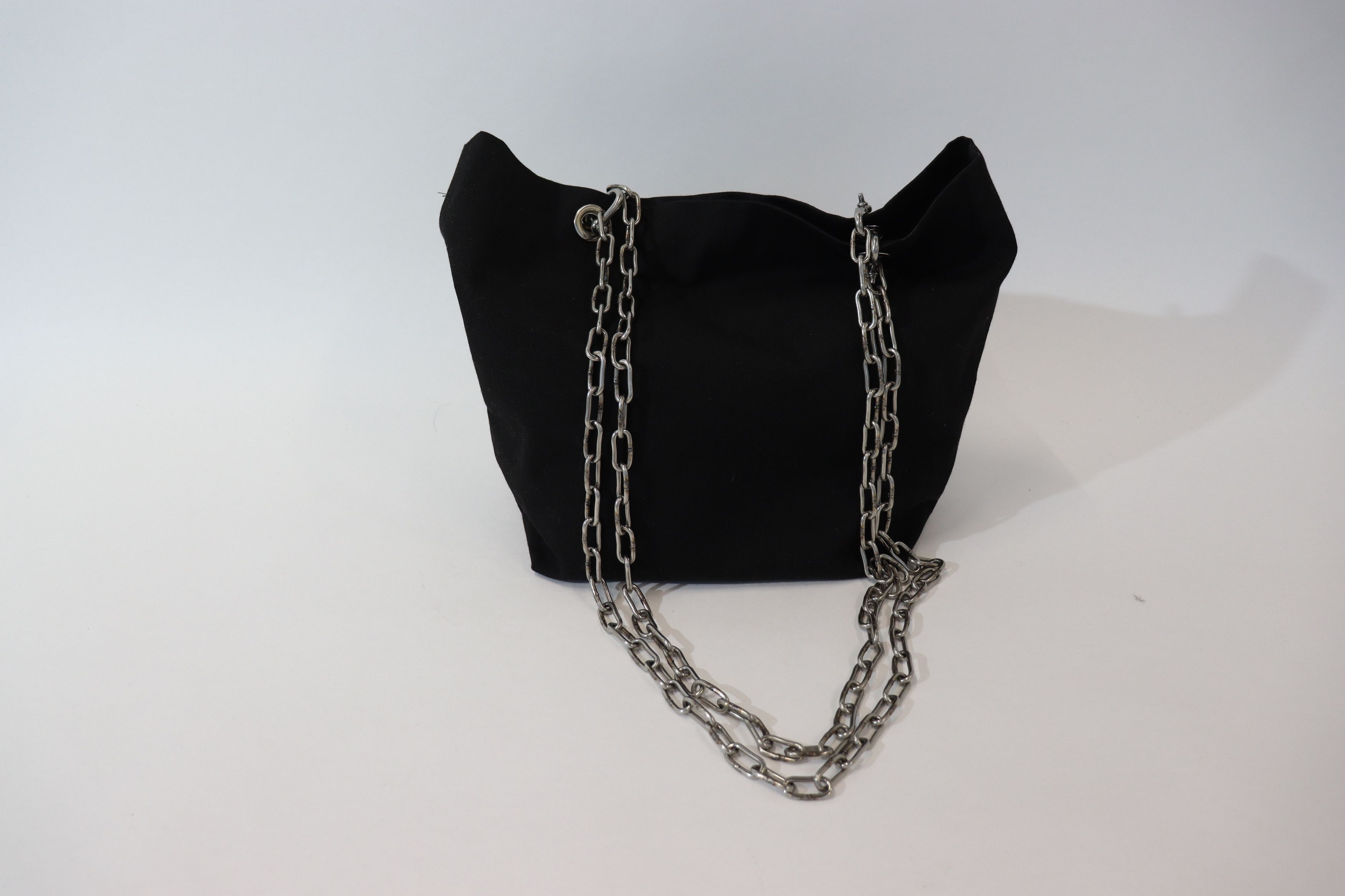 Handmade × If Six Was Nine Big black chain tote bag Size ONE SIZE - 1 Thumbnail