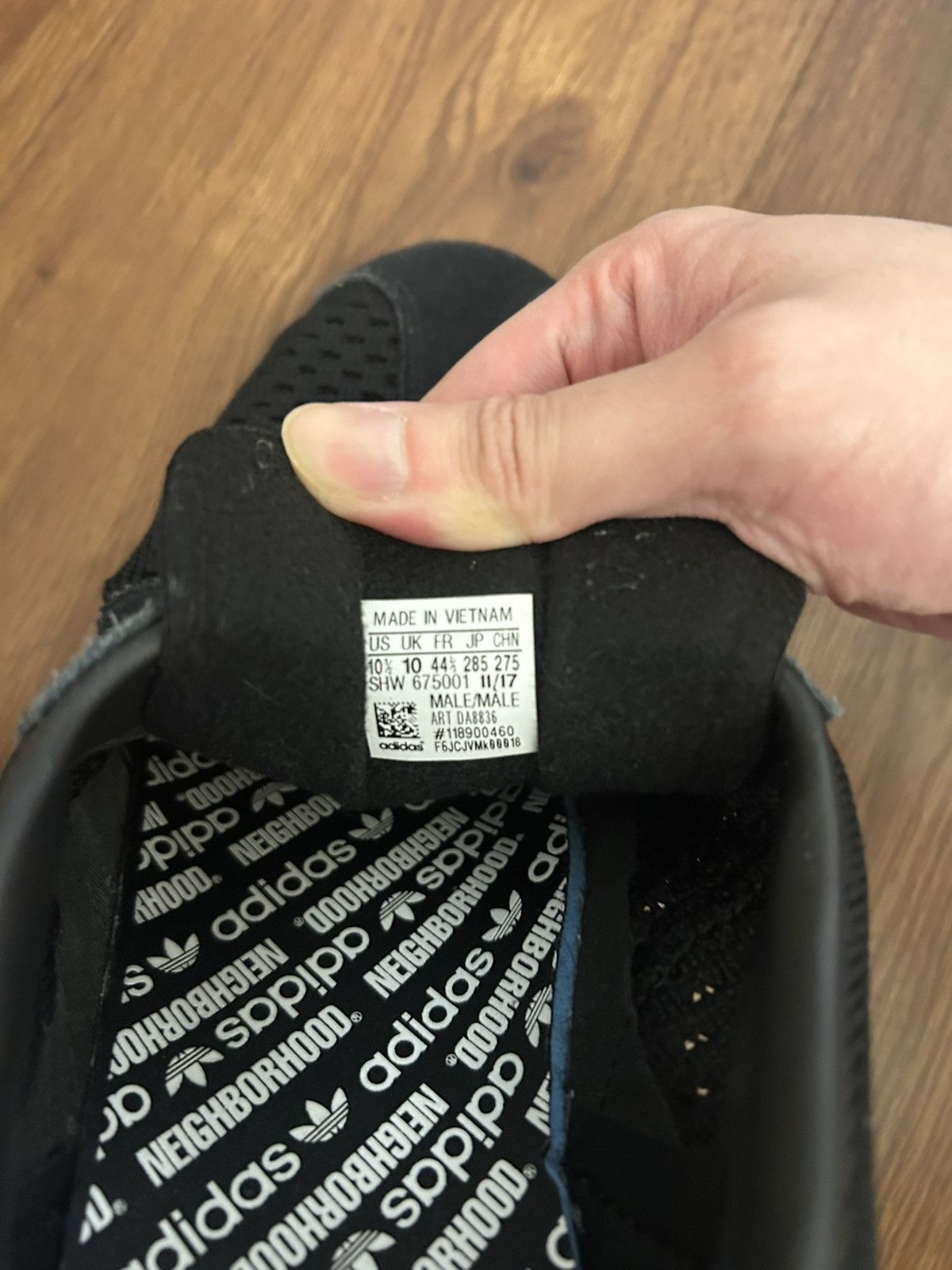 Adidas × Neighborhood Adidas x Neighborhood Gazelle Super Size US 10.5 / EU 43-44 - 5 Thumbnail