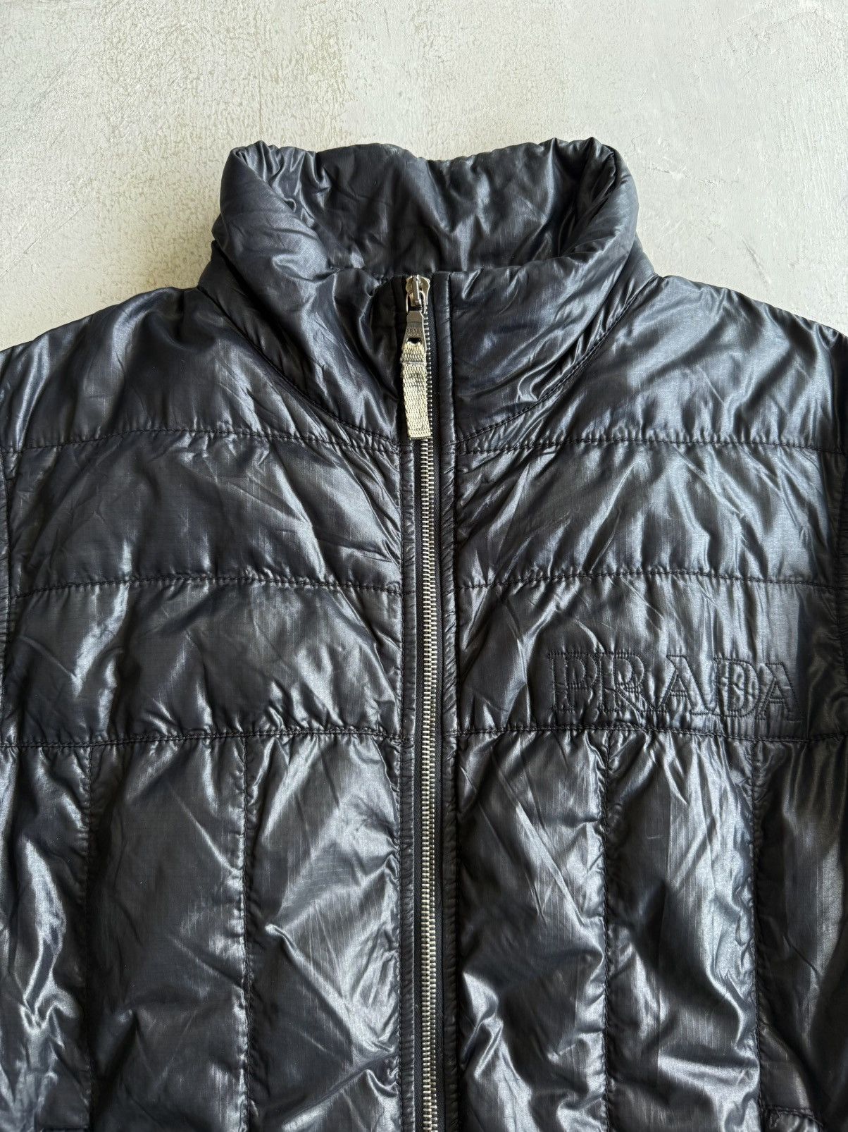 Prada Prada - Luna Rossa Puffer Jacket Size US M / EU 48-50 / 2 - 2 Thumbnail
