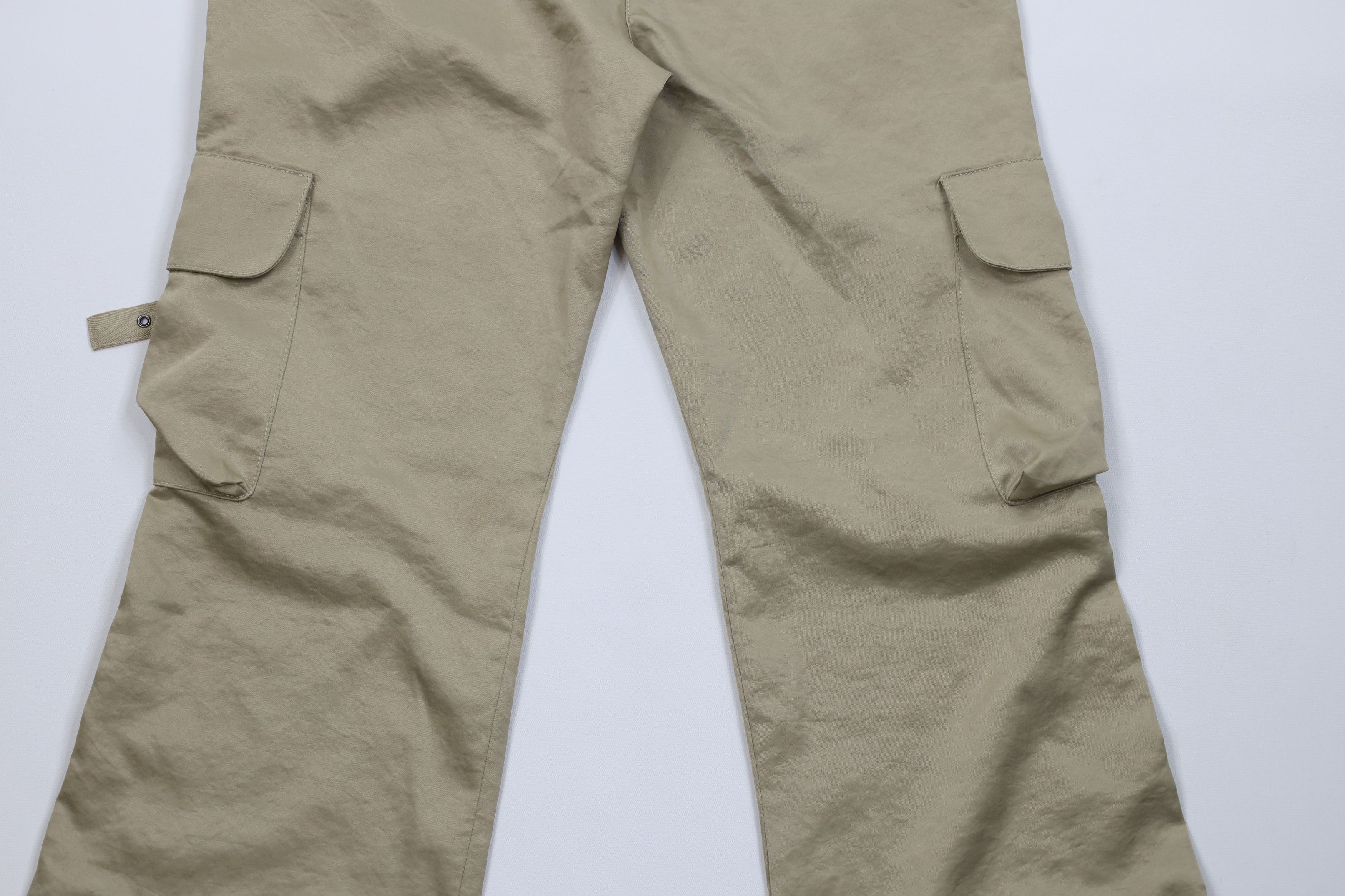 Express Vintage Y2K Express Babydoll Cargo Pants Gold Polyester Size 25" / US 0 / IT 36 - 11 Thumbnail