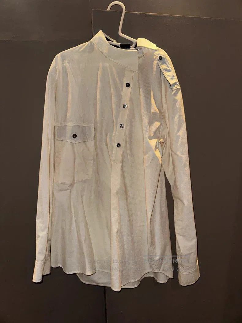 Other Ann Demeulemeester Asymmetric White Shirt . Size US M / EU 48-50 / 2 - 2 Thumbnail