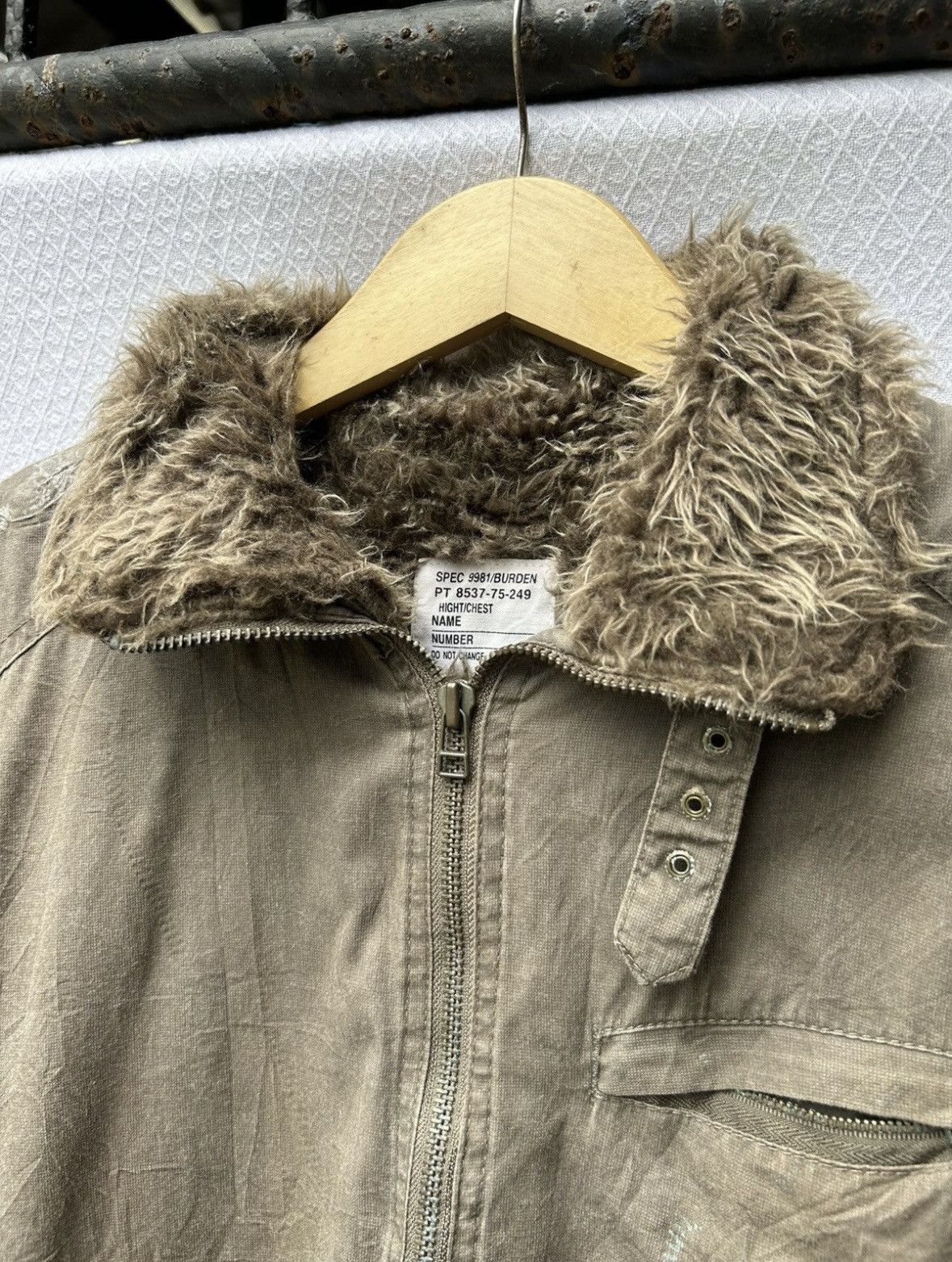 Japanese Brand Faux fur zip jacket parka japanese style ifsixwasnine LGB Size US L / EU 52-54 / 3 - 10 Thumbnail
