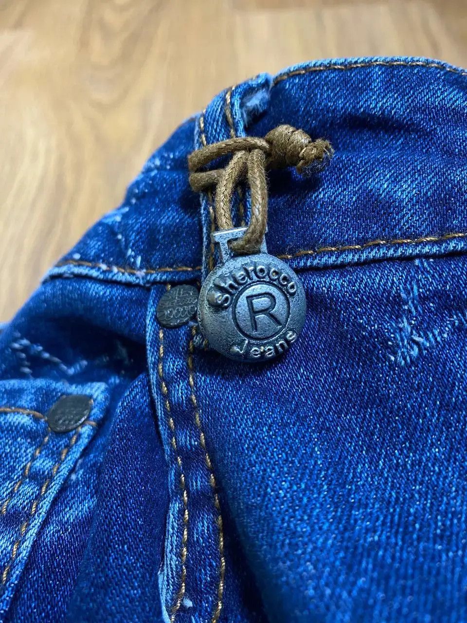 Japanese Brand Dirty Distressed Jeans Patchwork Painted Flared Baggy Size US 32 / EU 48 - 8 Thumbnail
