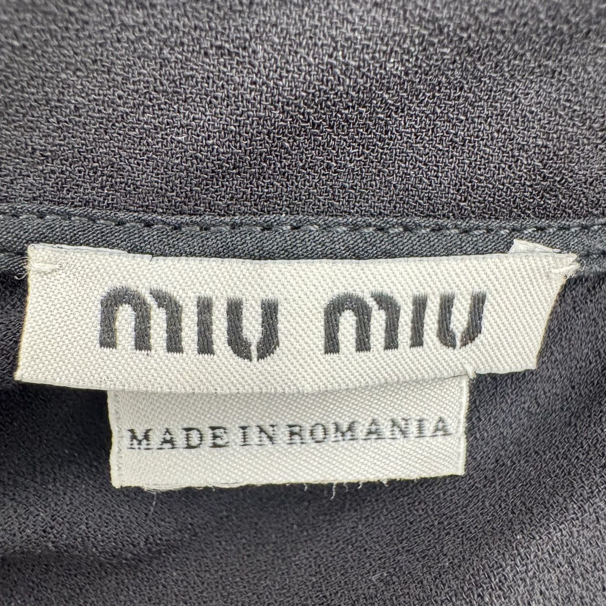 Miu Miu Miu Miu Black Mulberry Silk Sleeveless Dress K26WX Size XS / US 0-2 / IT 36-38 - 5 Thumbnail