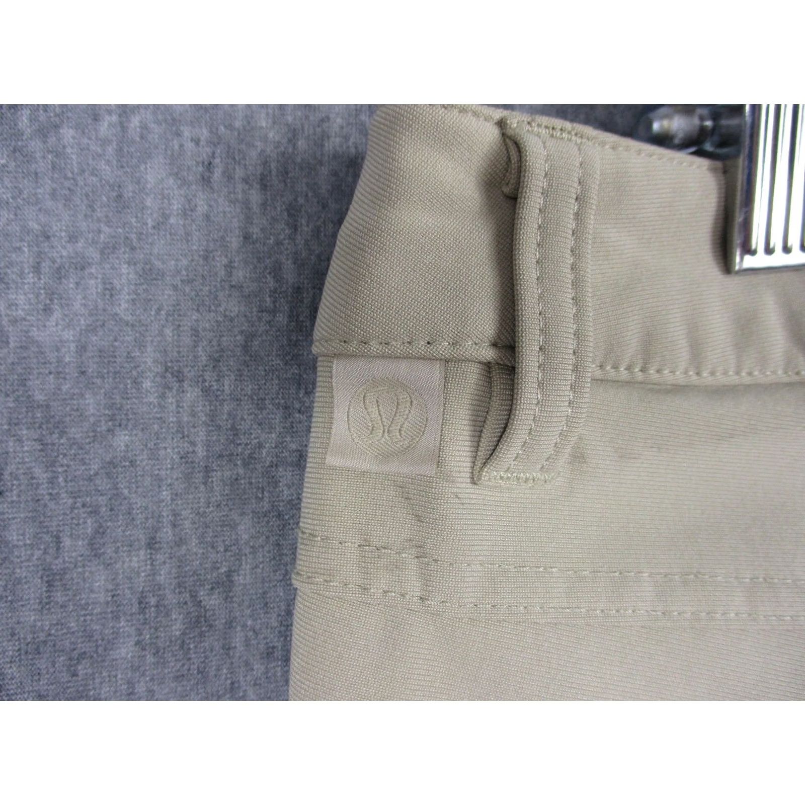 Lululemon Lululemon Mens Slim Chino Pants 32x30 Beige 5 Pocket Casual Jeans-Style With Zip Front Size US 32 / EU 48 - 5 Thumbnail