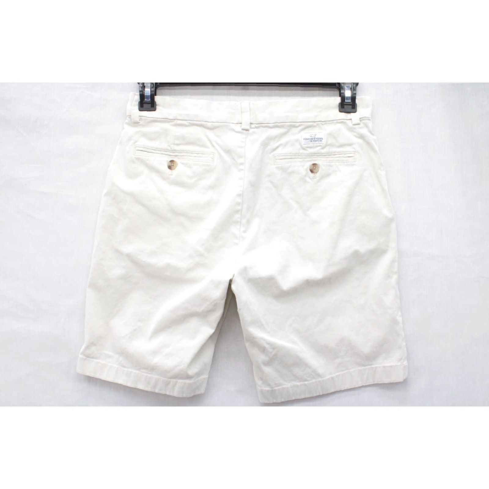 Vineyard Vines Vineyard Vines Breaker Shorts Men's 30 Beige Flat Front Chino 9" Inseam Modern Size US 30 / EU 46 - 2 Thumbnail