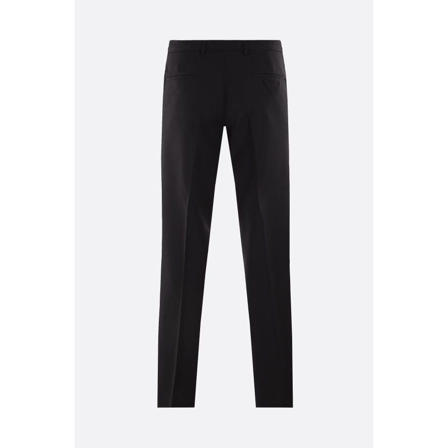 Prada PRADA Black Wool Mohair Pants New & Authentic (Men's size:US Size US 34 / EU 50 - 2 Thumbnail