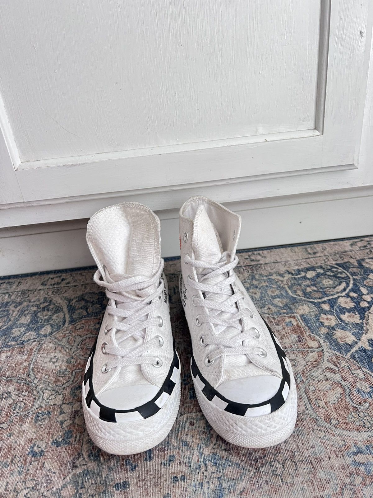 Converse × Off-White Off-white Converse Size US 5.5 / IT 35.5 - 2 Thumbnail