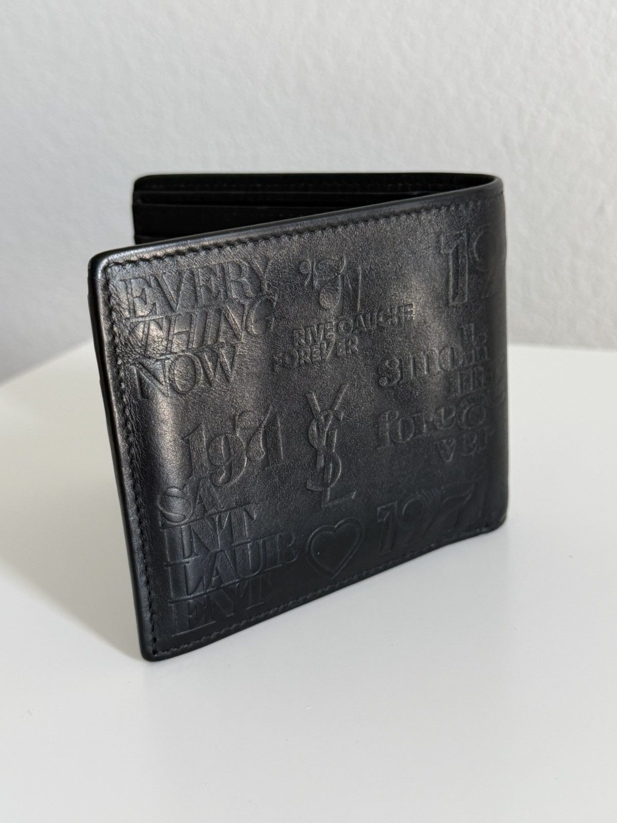 Yves Saint Laurent YSL Wallet Yves Saint Laurent “Smoking Forever” Rare Wallet Size ONE SIZE - 2 Thumbnail