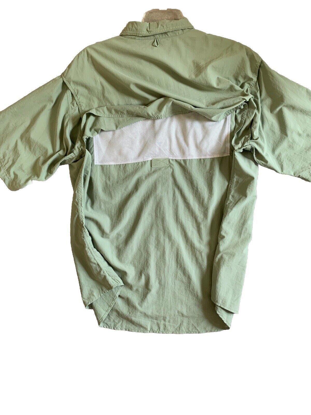 Designer World Wide Sportsman Mens 3XL VENTED Fishing Shirt Size US XXL / EU 58 / 5 - 8 Thumbnail