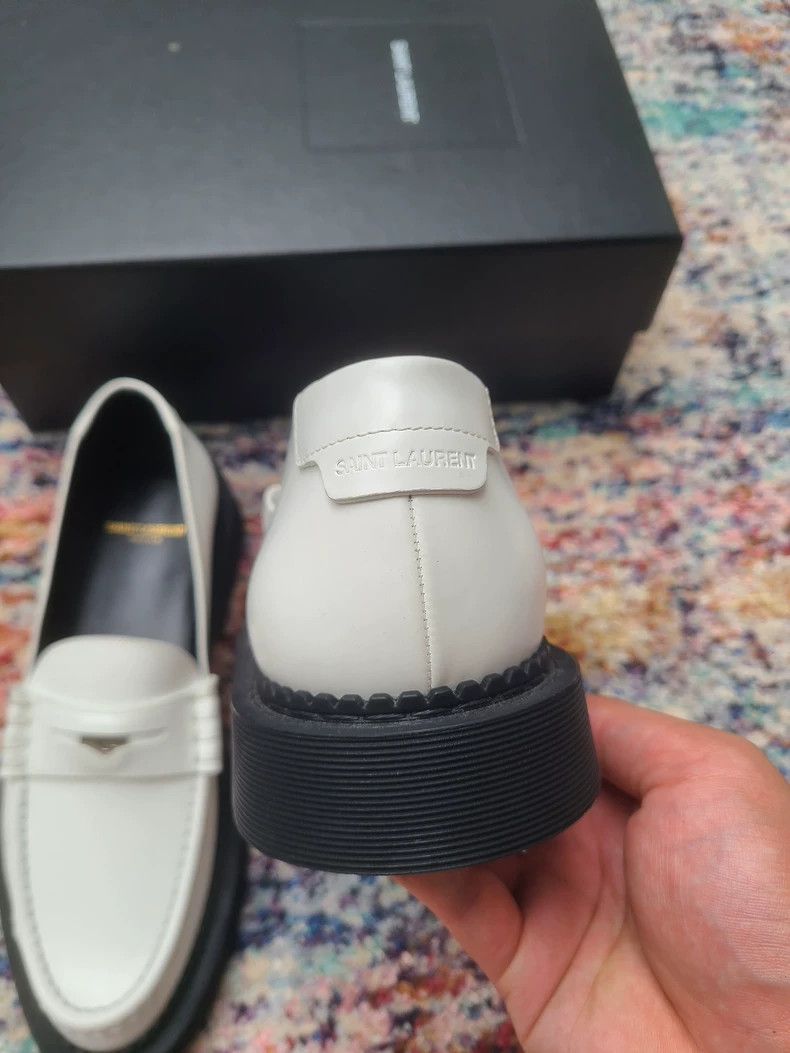 Saint Laurent Paris Saint Laurent Paris Leather shoes Size US 8 / EU 41 - 6 Thumbnail