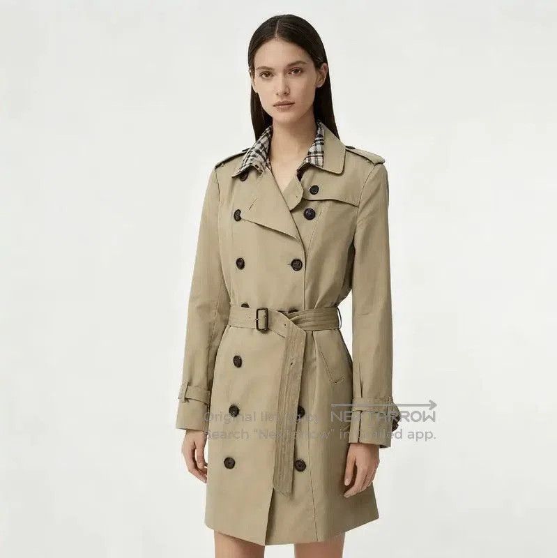 Burberry Burberry M Size Light Brown Women's Trench Coat. Size M / US 6-8 / IT 42-44 - 7 Thumbnail