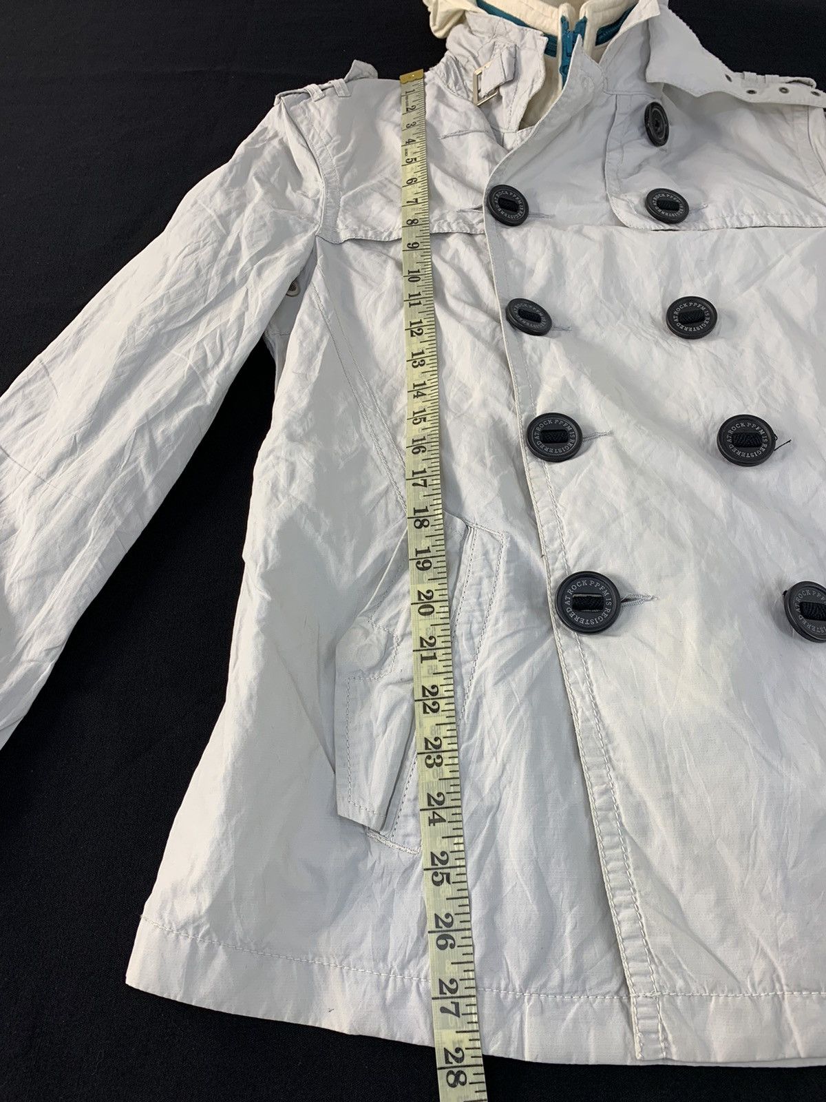 Japanese Brand Hype 90s PPFM Time For Punk Double Breasted Hooded Jacket Size M / US 6-8 / IT 42-44 - 14 Thumbnail