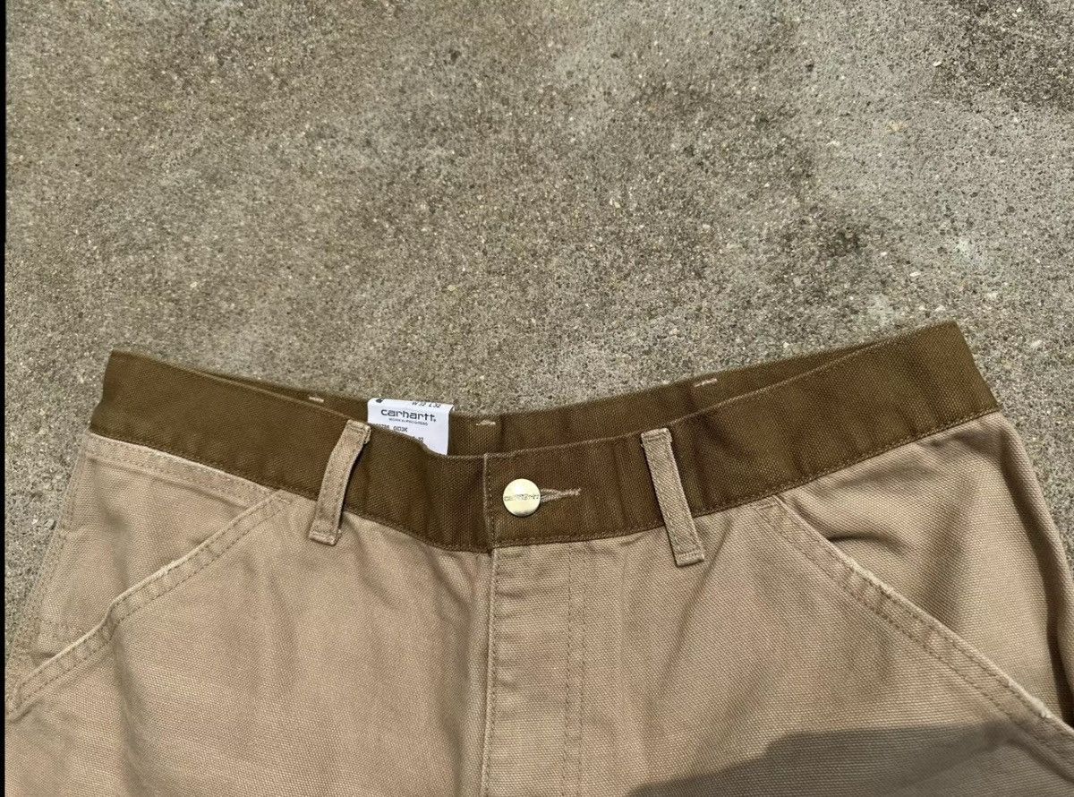 Carhartt Carhartt WIP Two Tone Double Knee Pant – Hamilton Brown Size US 32 / EU 48 - 3 Thumbnail