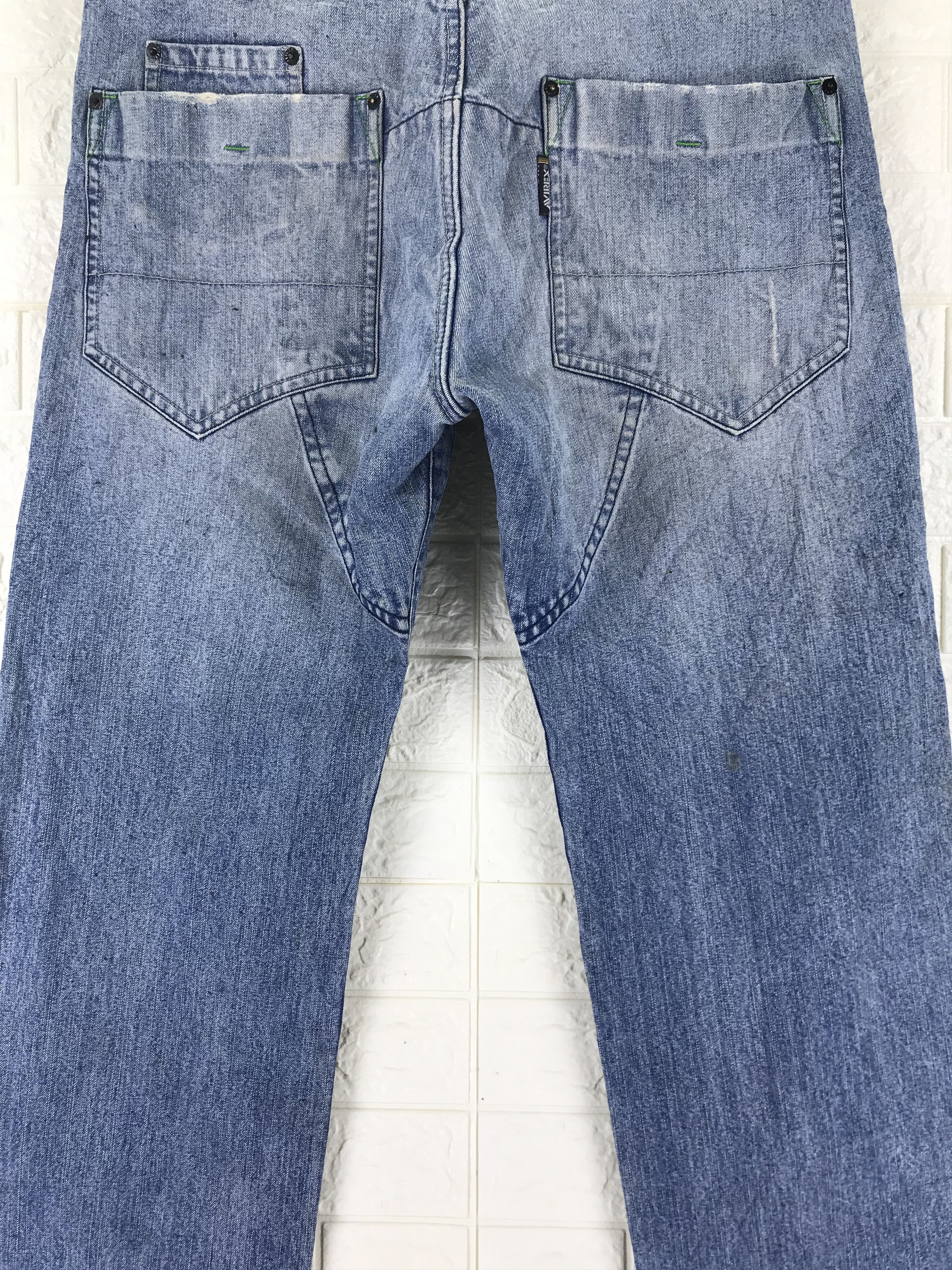Avirex Vintage Avirex Blue Washed Baggy Jeans Size US 36 / EU 52 - 7 Thumbnail