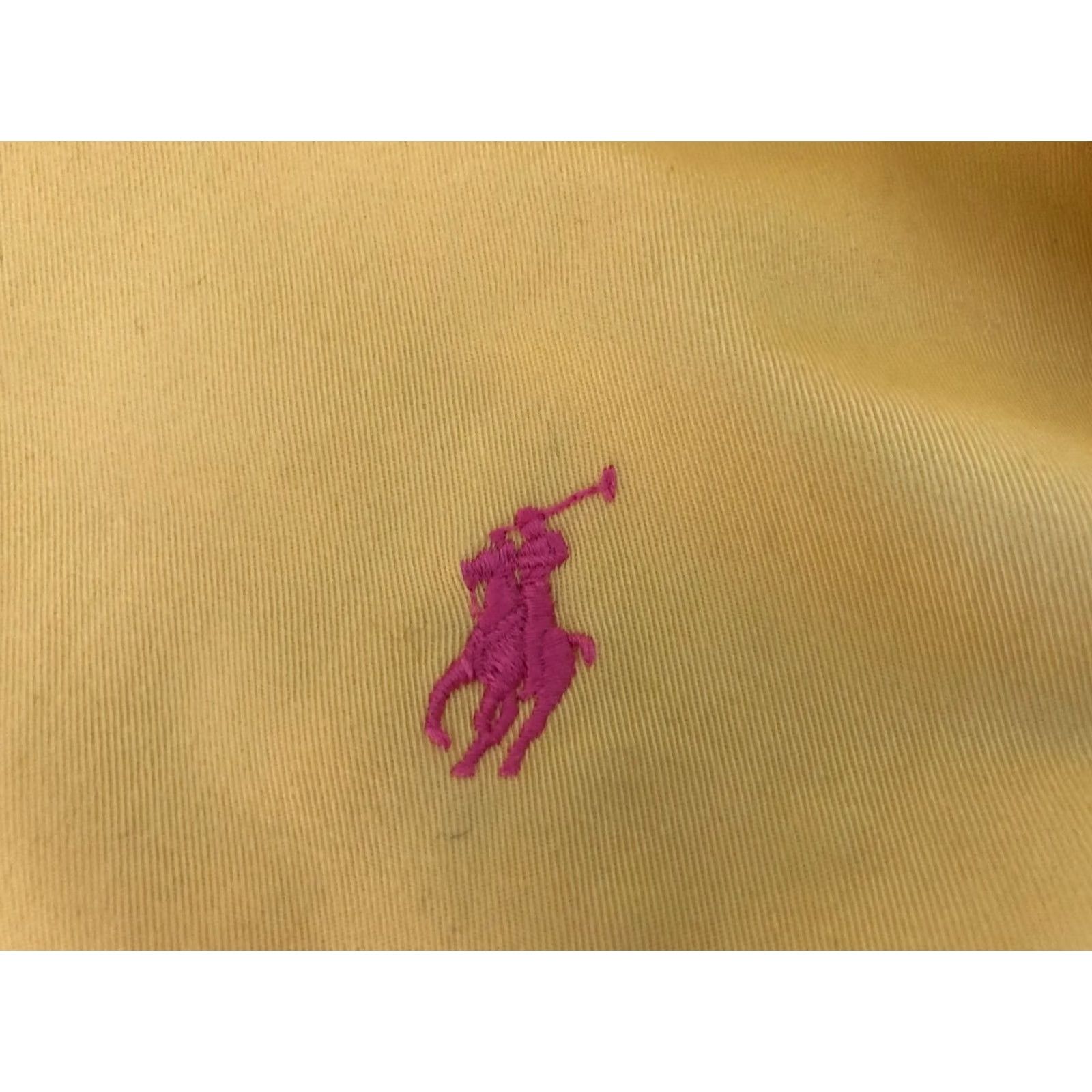 Polo Ralph Lauren Ralph Lauren Sport Jacket Women XS Yellow Full Zip Cotton Size XS / US 0-2 / IT 36-38 - 7 Thumbnail