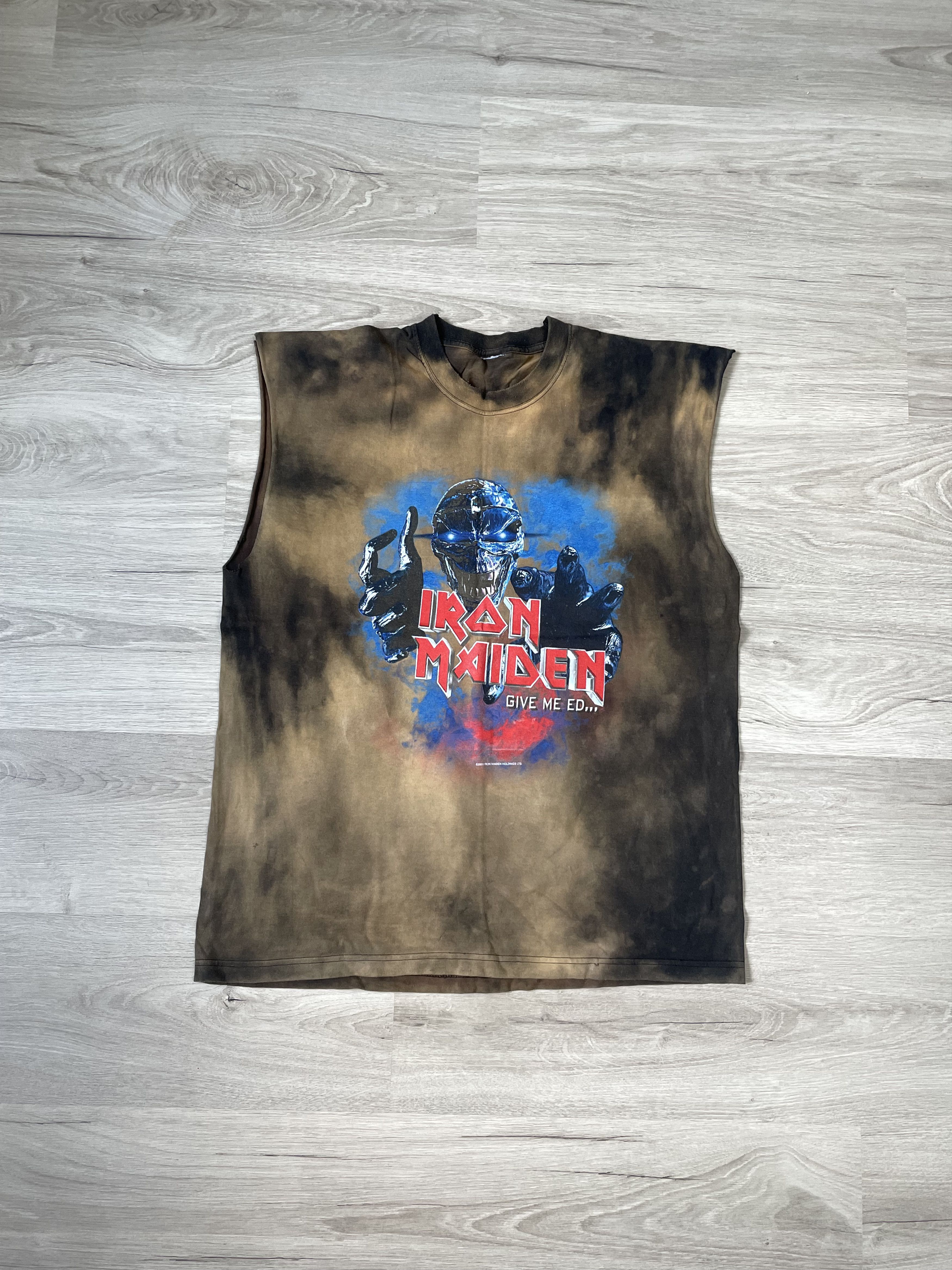 Iron Maiden × Vintage Vintage Men’s Shirt IRON MAIDEN 2003 Tour Size US L / EU 52-54 / 3 - 3 Thumbnail