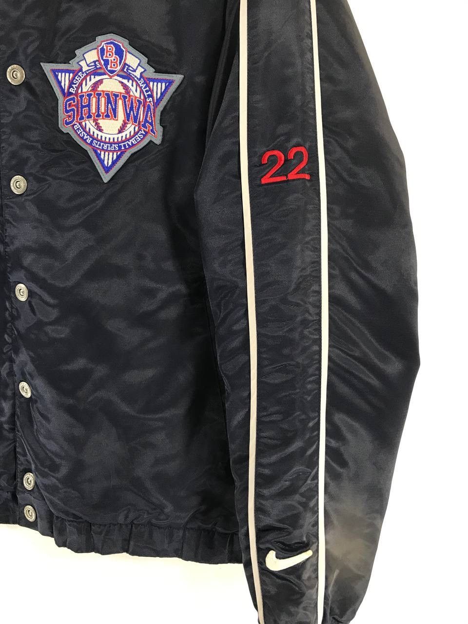 Japanese Brand × Nike × Vintage Vintage Nike Shinea Baseball Bomber Jacket Size US L / EU 52-54 / 3 - 8 Thumbnail