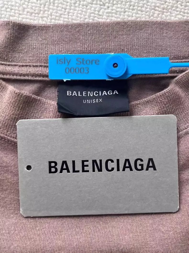 Balenciaga Balenciaga Lightning Band Short Sleeve Tee Size US L / EU 52-54 / 3 - 4 Thumbnail
